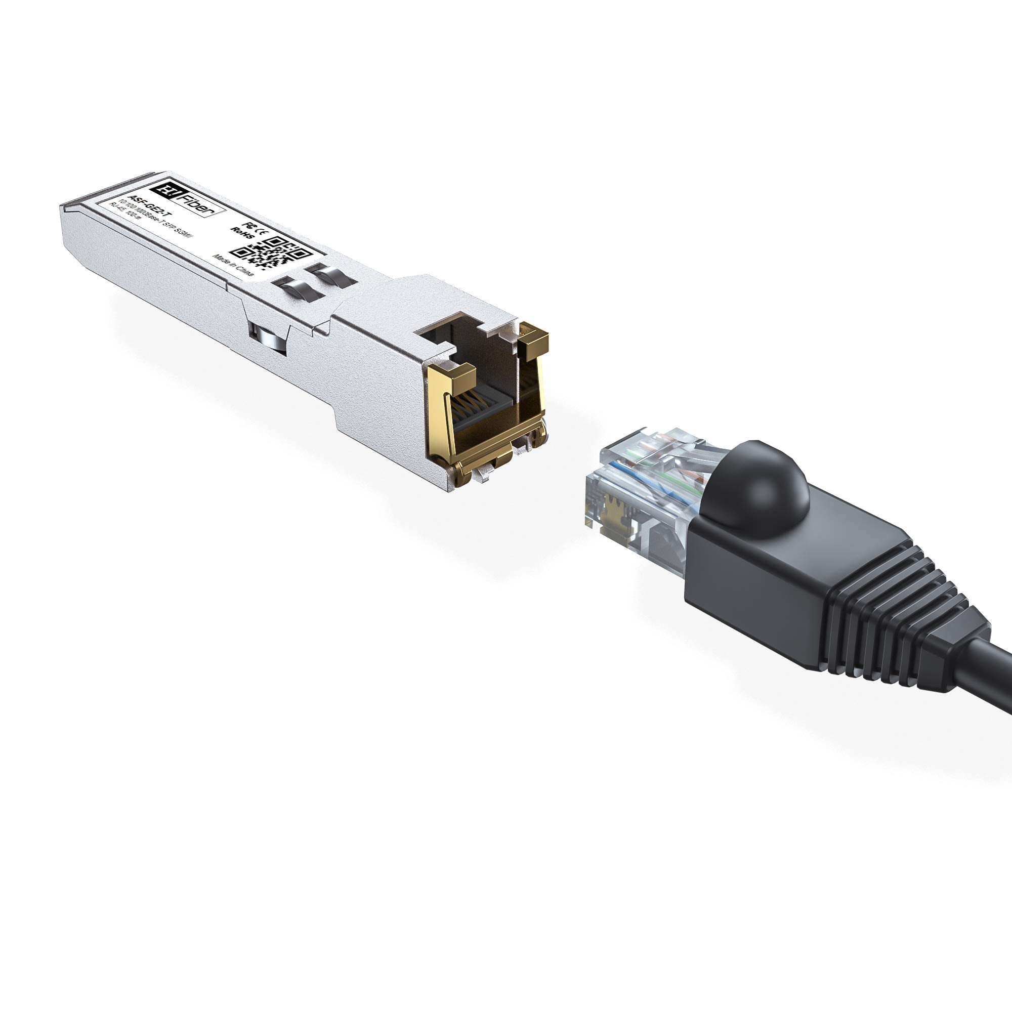 10/100/1000Base T Sfp To Rj45 Module, Auto Negotiation Copper Sfp Mini Gbic Transceiver For Cisco Glc T/Sfp Ge T/Glc Ta, Meraki