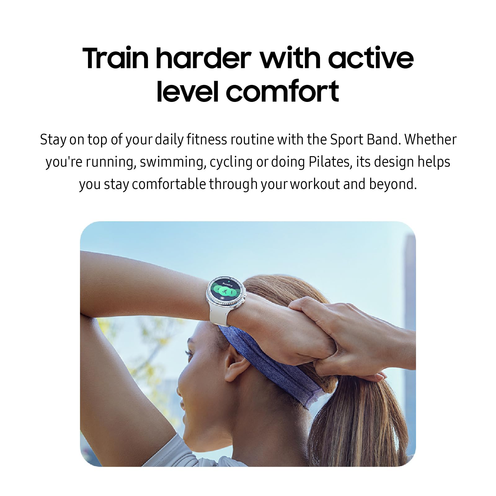 Galaxy Watch 8 Series Sport Band, Rubber Dynamic Lug System, Flexible Fit, Breathable, Compatible With Galaxy Watch 8 And Watch