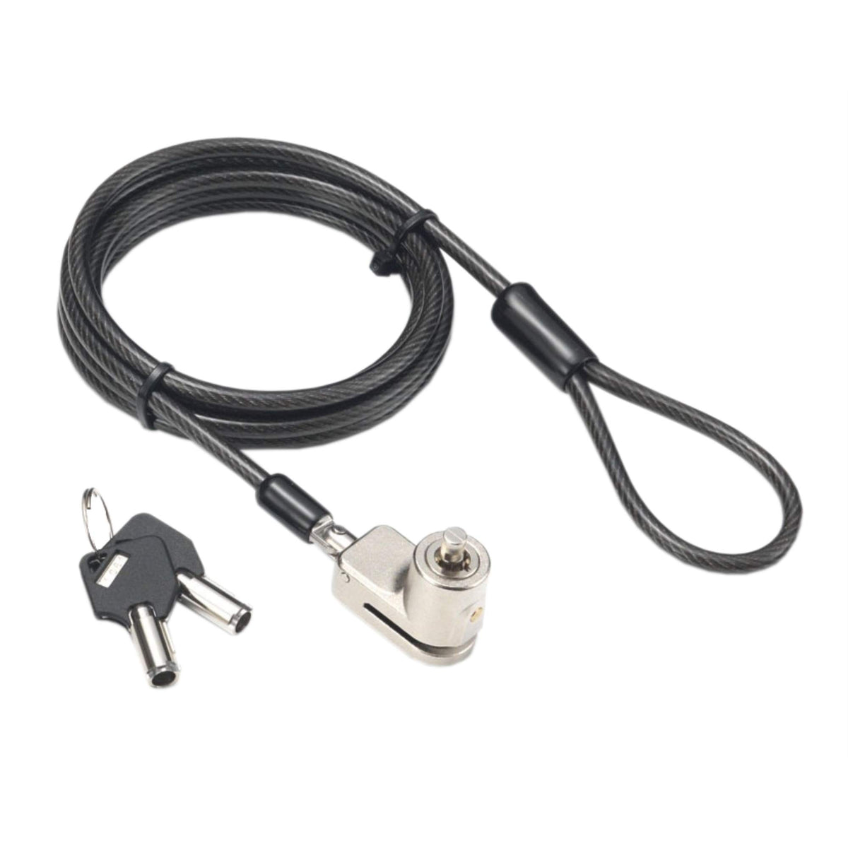 Cable Key-Lock – CTA Pro-Grip Cable Key-Lock Security Kit with Durable Charge Cable Security Ring for Surface Pro, Surface Go, Surface Go 3, Laptops, Tablet Hybrids, and More (LT-PGSC)