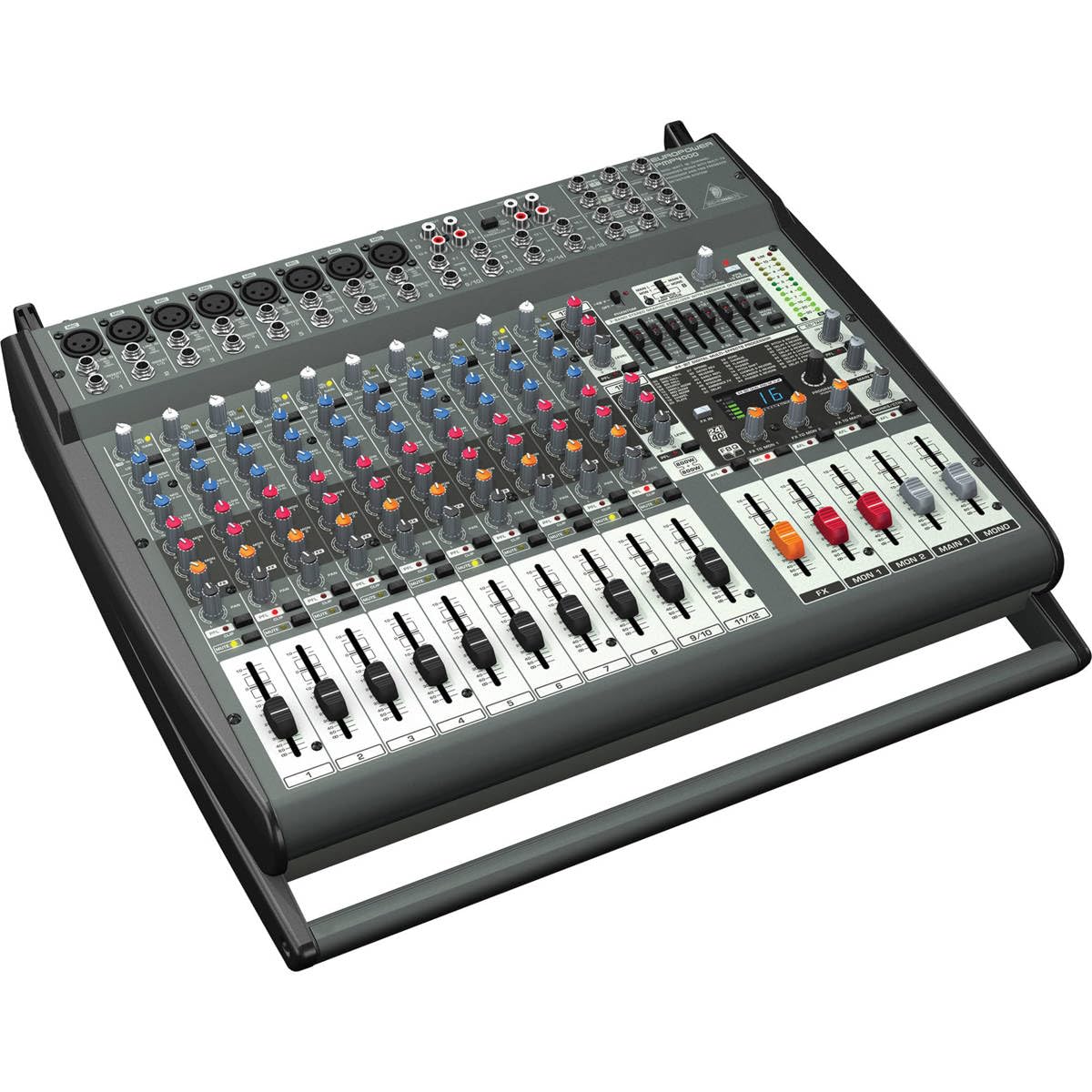 Behringer Europower Pmp4000 Powered Mixer   16 Channels, 1600 Watts With Multi Fx Processor And Fbq Feedback Detection System