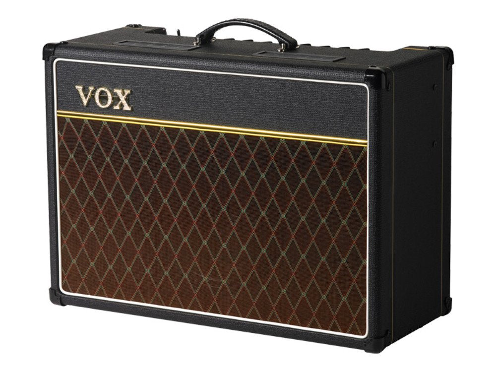 Vox AC15C1 1x12 inch 15-watt Guitar Tube Combo Amplifier w/ 2 Channels, Tremolo, and Reverb
