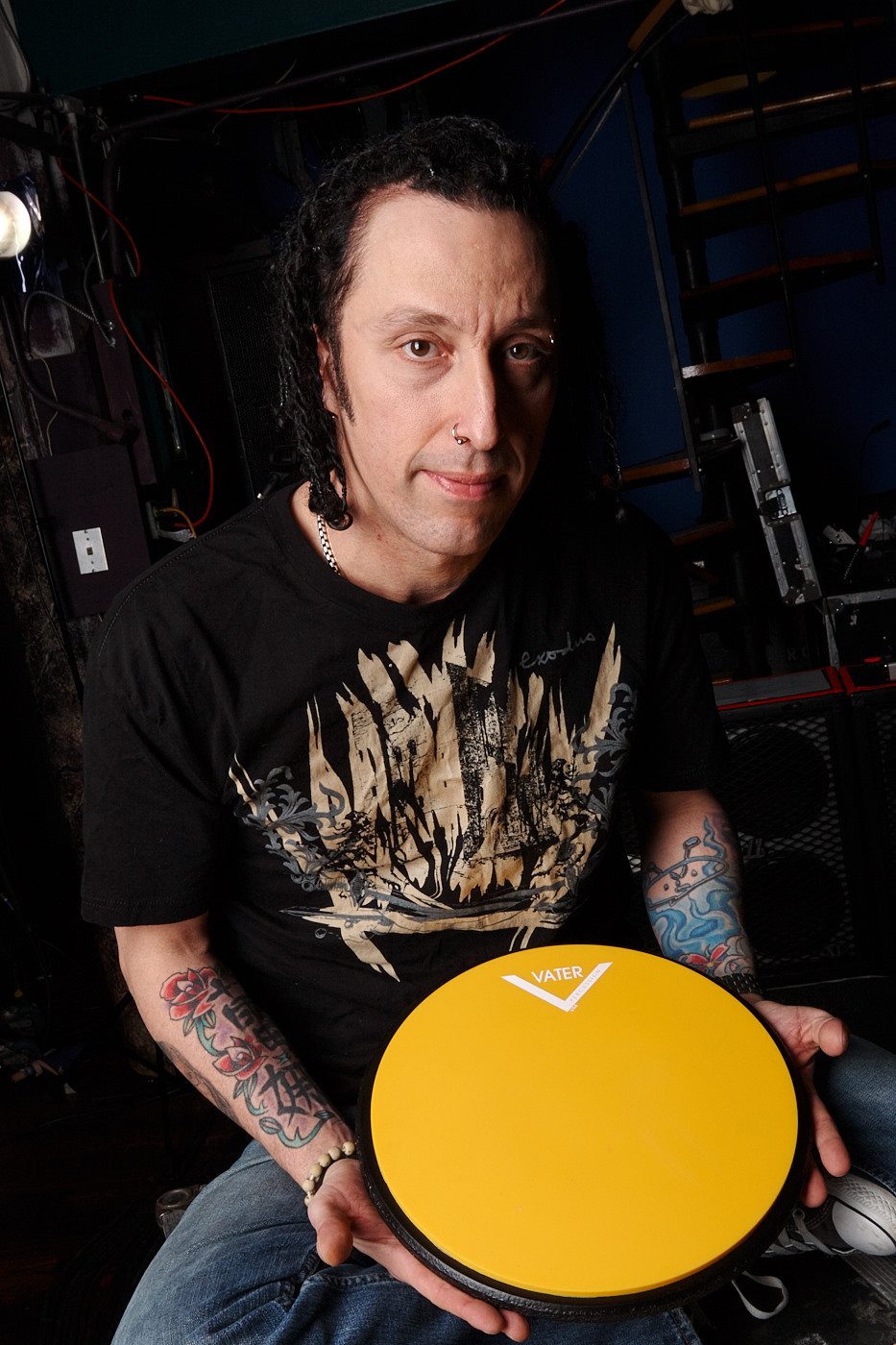 Vater Vhmraf Morgan Rose'S Alien Freak Hickory Drum Sticks, Pair