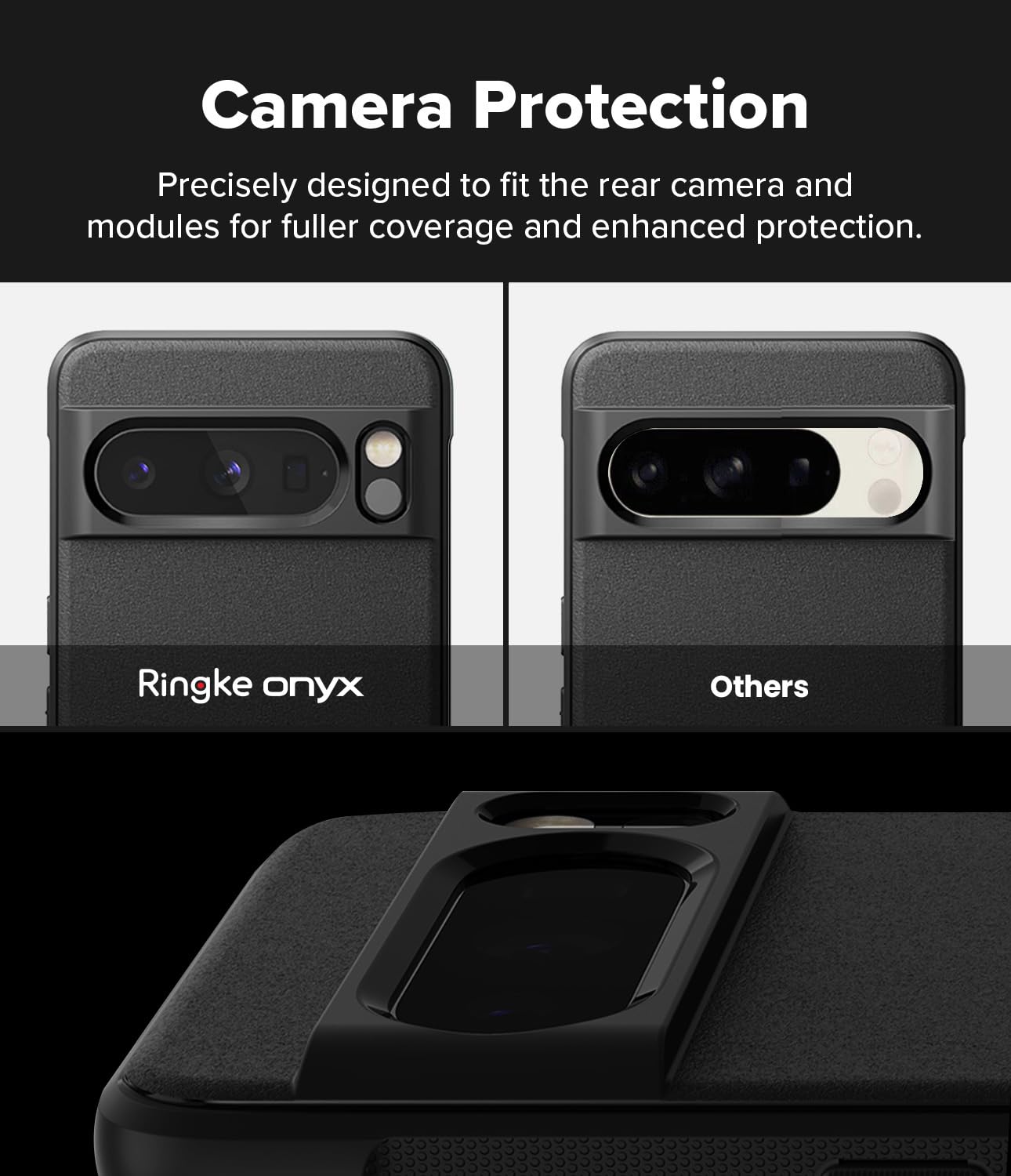 Ringke Onyx [Feels Good In The Hand] Designed For Google Pixel 8 Pro Case, Anti Fingerprint Technology Prevents Oily Smudges Non
