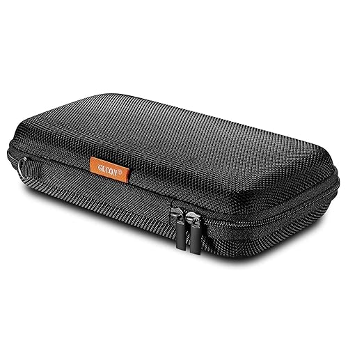 Glcon Portable Protection Hard Eva Case For External Battery,Cell Phone,Gps,Hard Drive,Usb Charging Cable,Carrying Bag Mesh Inne