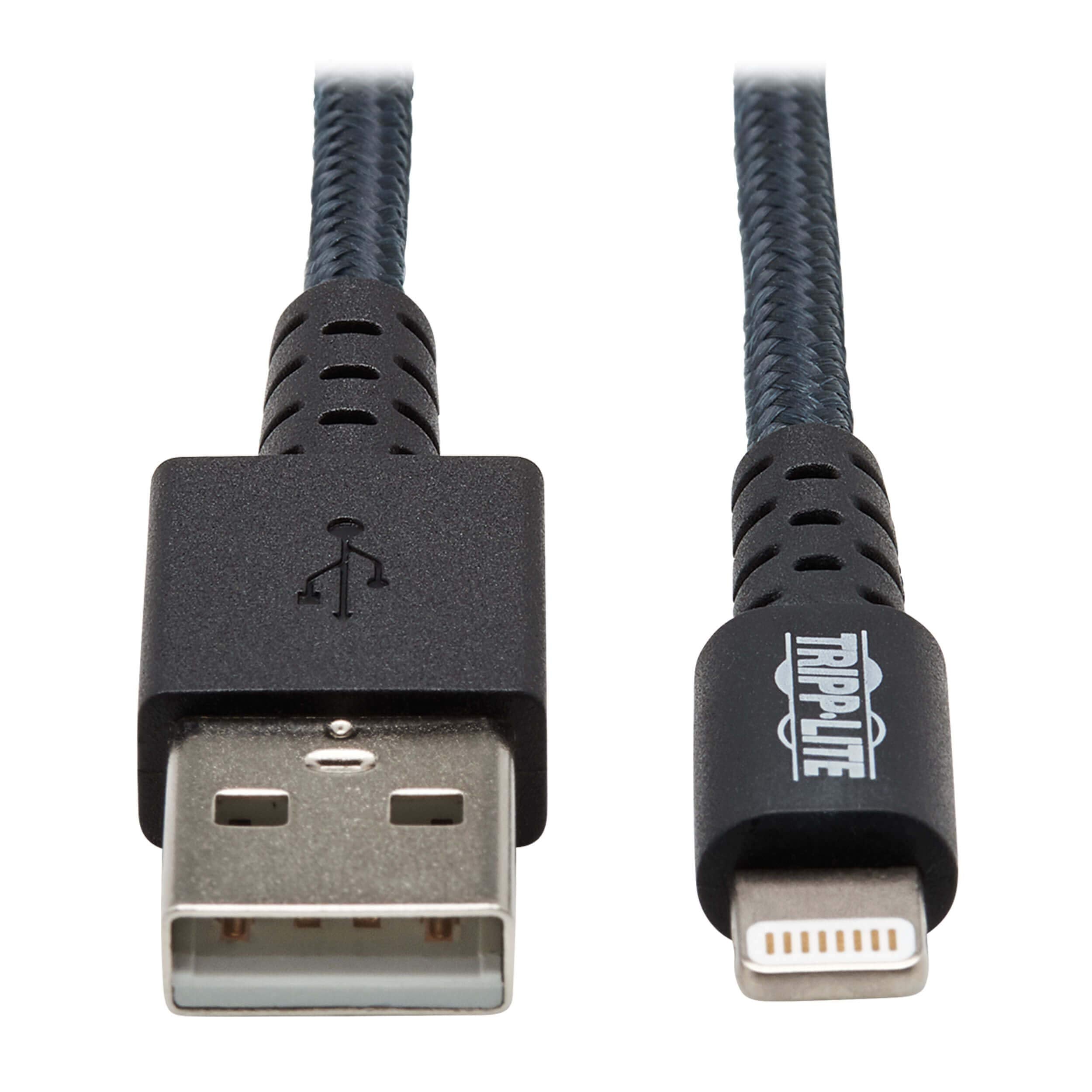 Tripp Lite Heavy Duty Lightning To Usb Sync/Charge Ipad Iphone Apple 10Ft