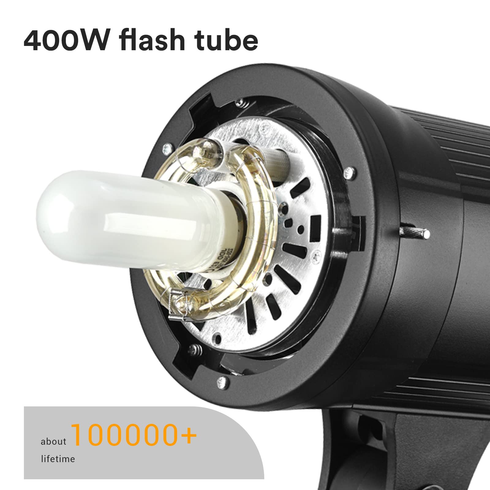 Godox Sk400Ii 400Ws Bowens Mount Photo Studio Strobe Flash Monolight Light For Commerce Product Portrait Lifestyle Photography