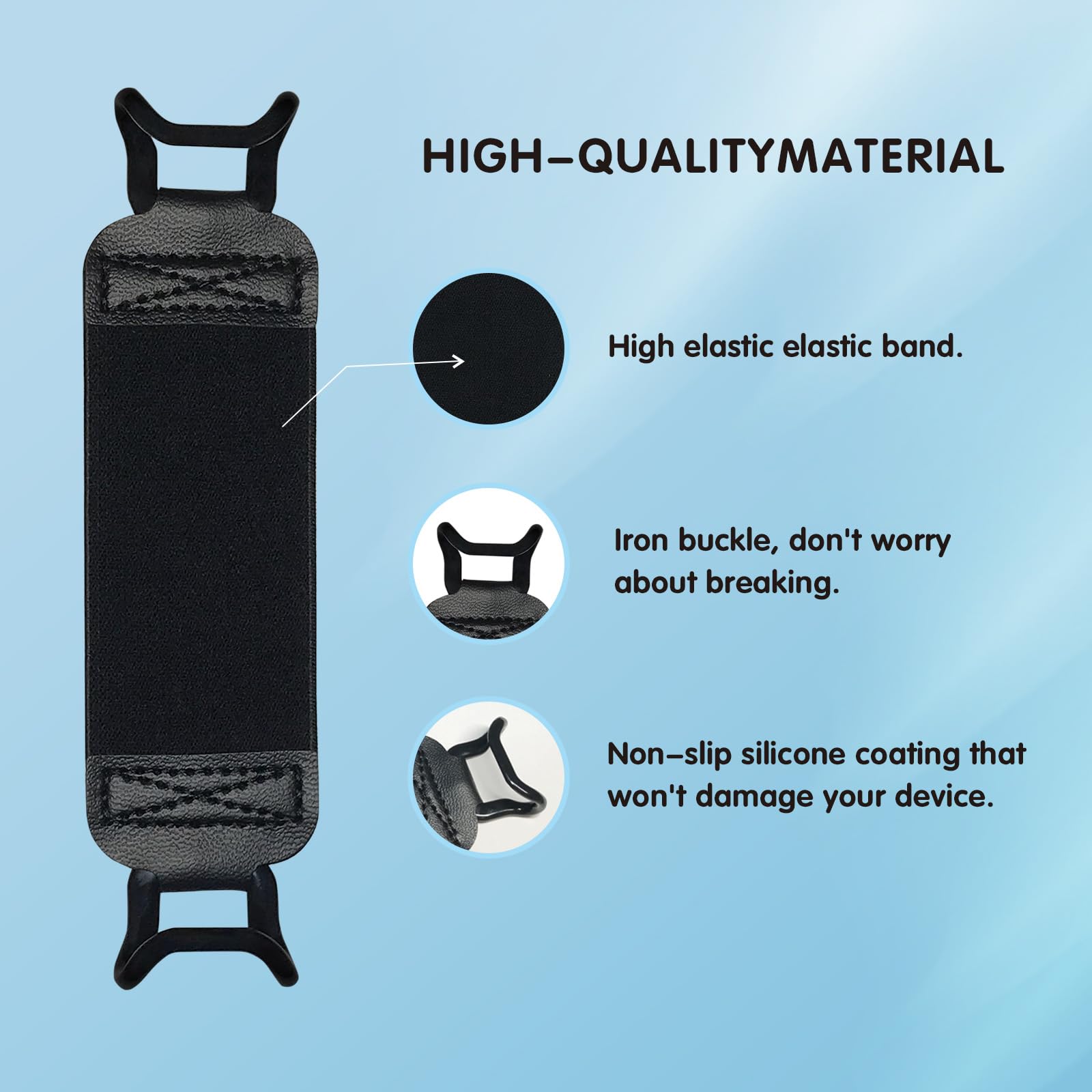 Gowjaw 2 Pack Hand Strap Holder For Kindle Ereaders Fire Tablet, Handle Grip For Tablet Ereaders Fire Tablet   Kindle/Kobo/Voyag