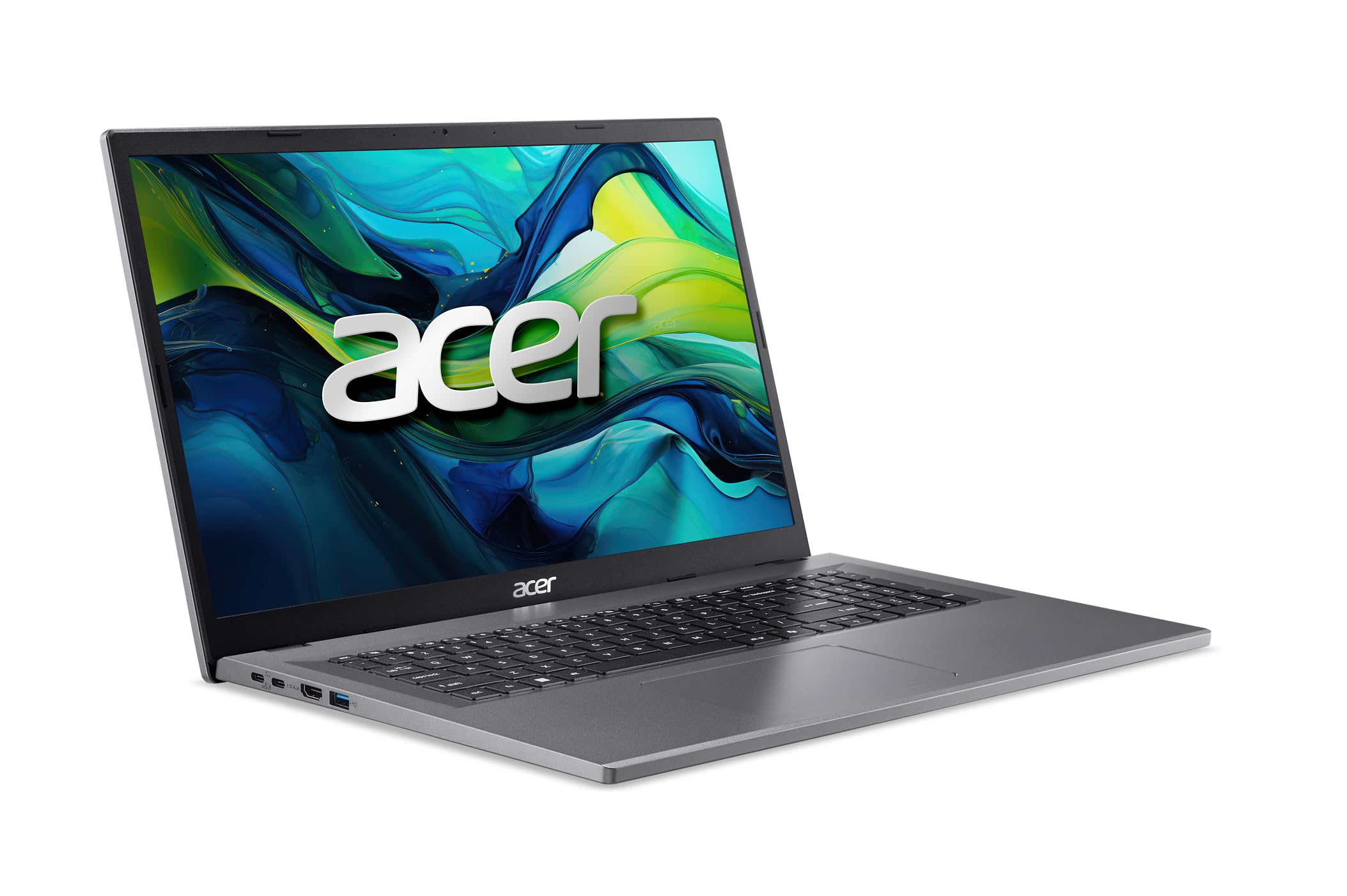 Acer Aspire Go 17 Ai Ready Laptop | 17.3'' Fhd (1920 X 1080) Ips Display | Intel Core 3 Processor N355 | Intel Graphics | 16Gb D