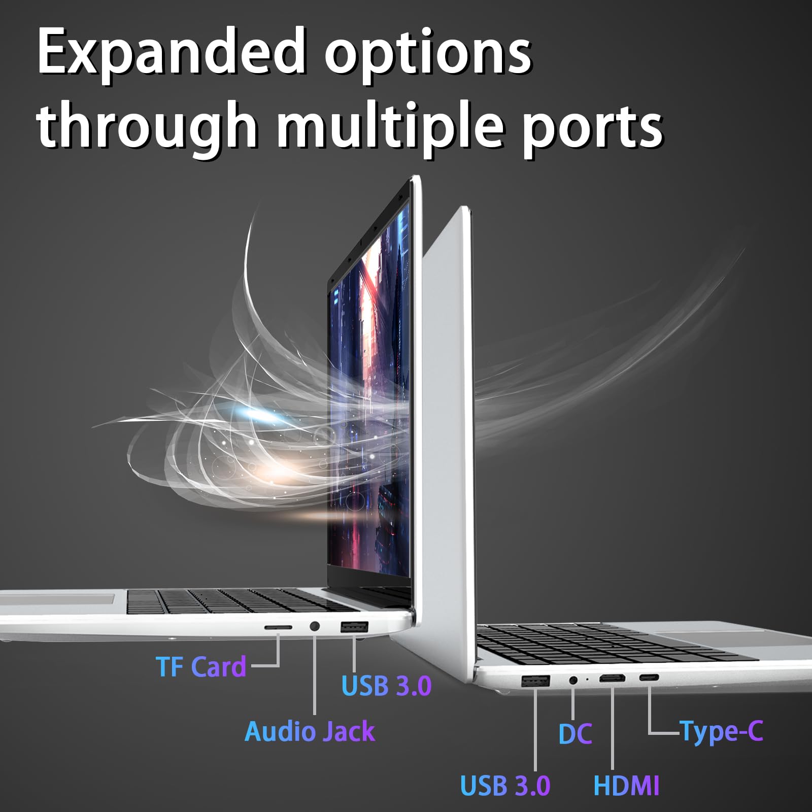 Antemper 14.1 Inch Laptop, Win 11 Laptop Computer, 512Gb Ssd 8Gb Ram, Intel Celeron N4020C, Full Hd 1920X1080 Laptops, Mini Hdmi