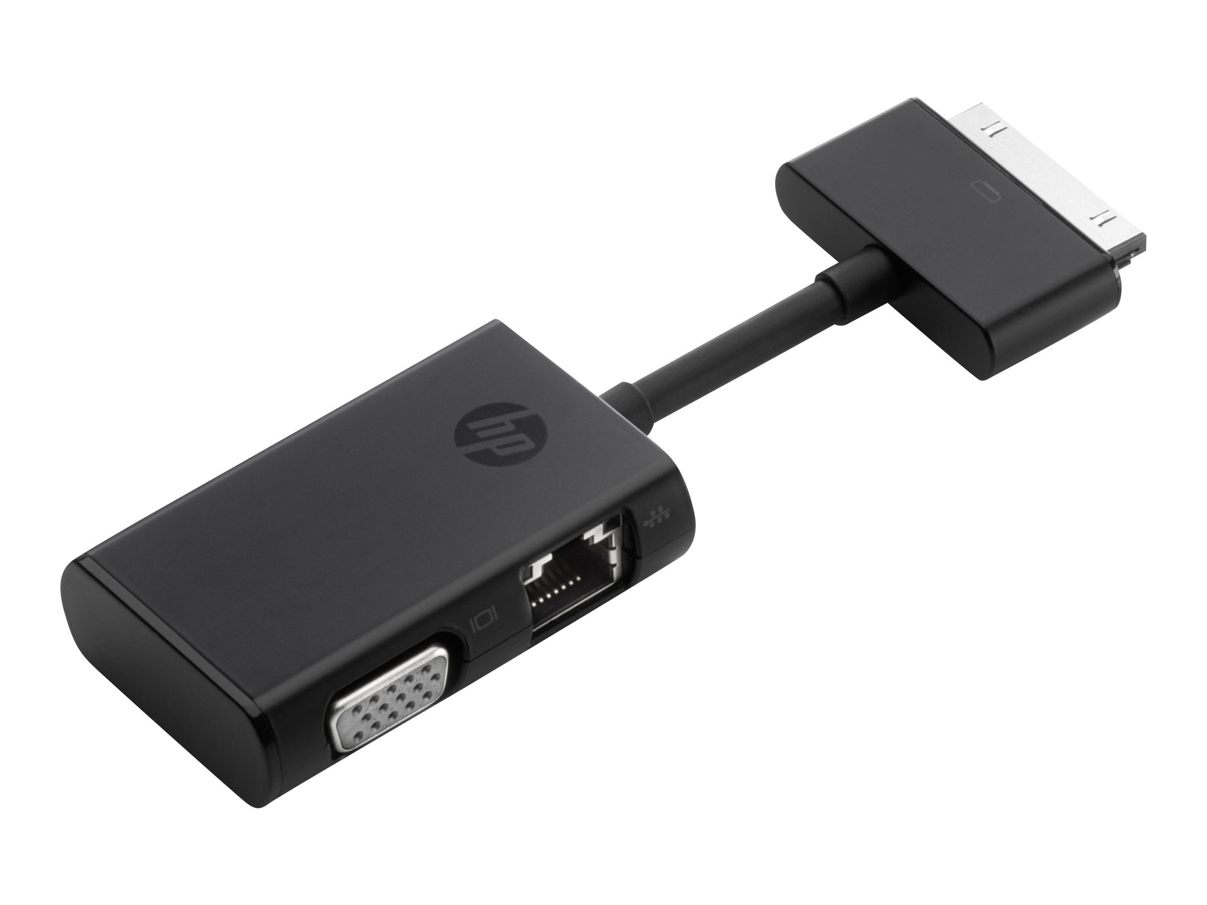 HP Dock Connector to Ethernet & VGA Adapter G7U78AA