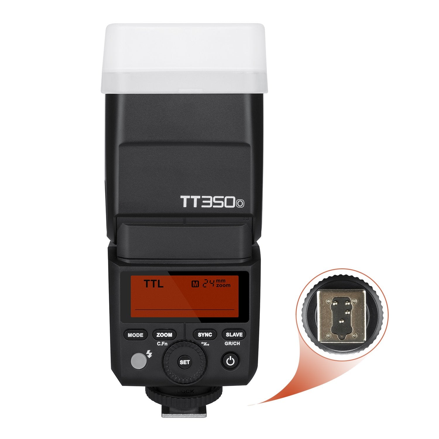Godox Tt350O Mini Thinklite Ttl Flash Speedlite 2.4G Hss 1/8000S Gn36 For Olympus Panasonic Cameras For Olympus E-P5 E-P3 Pen-F