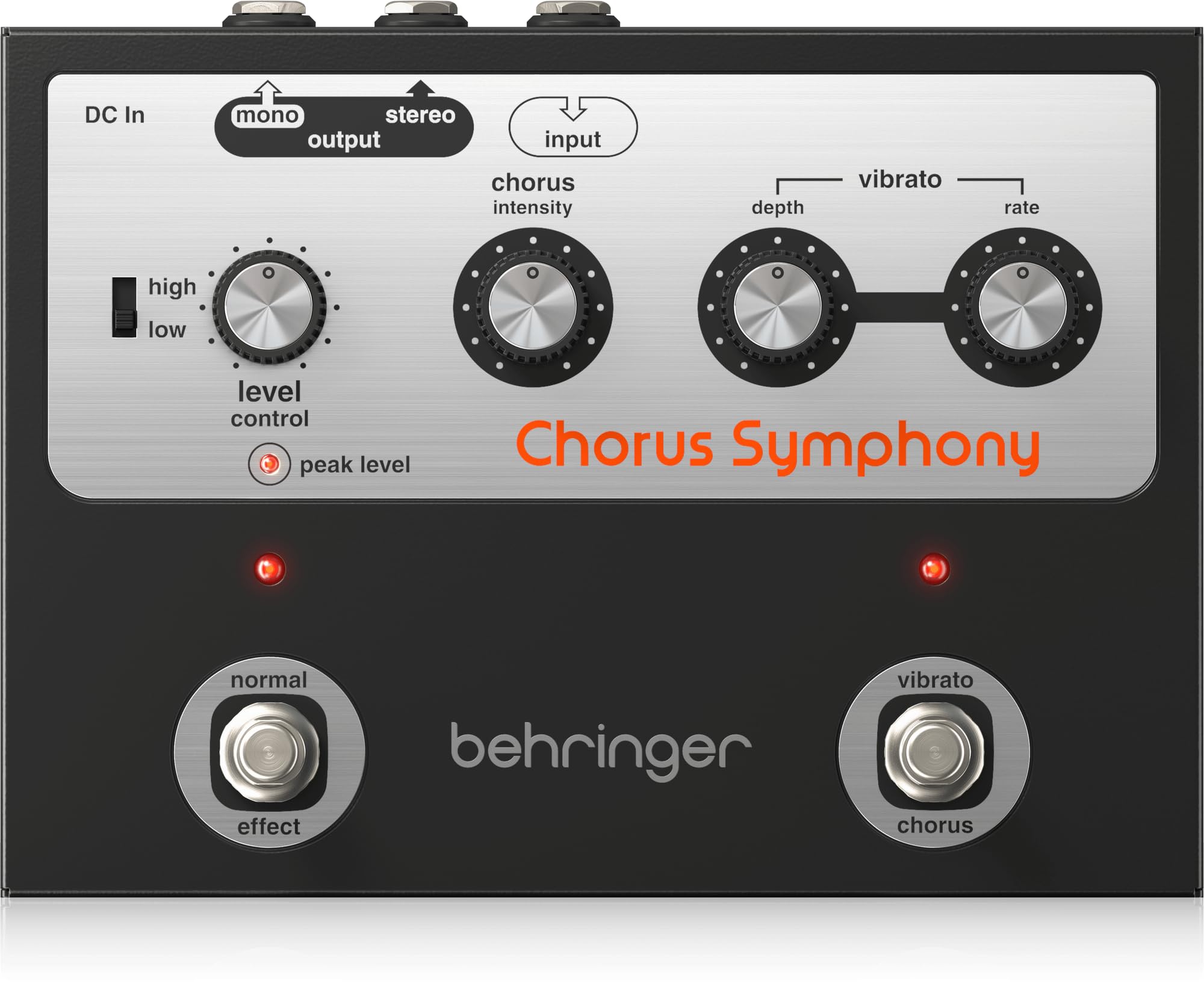 Behringer Chorus Symphony Chorus and Vibrato Guitar Pedal