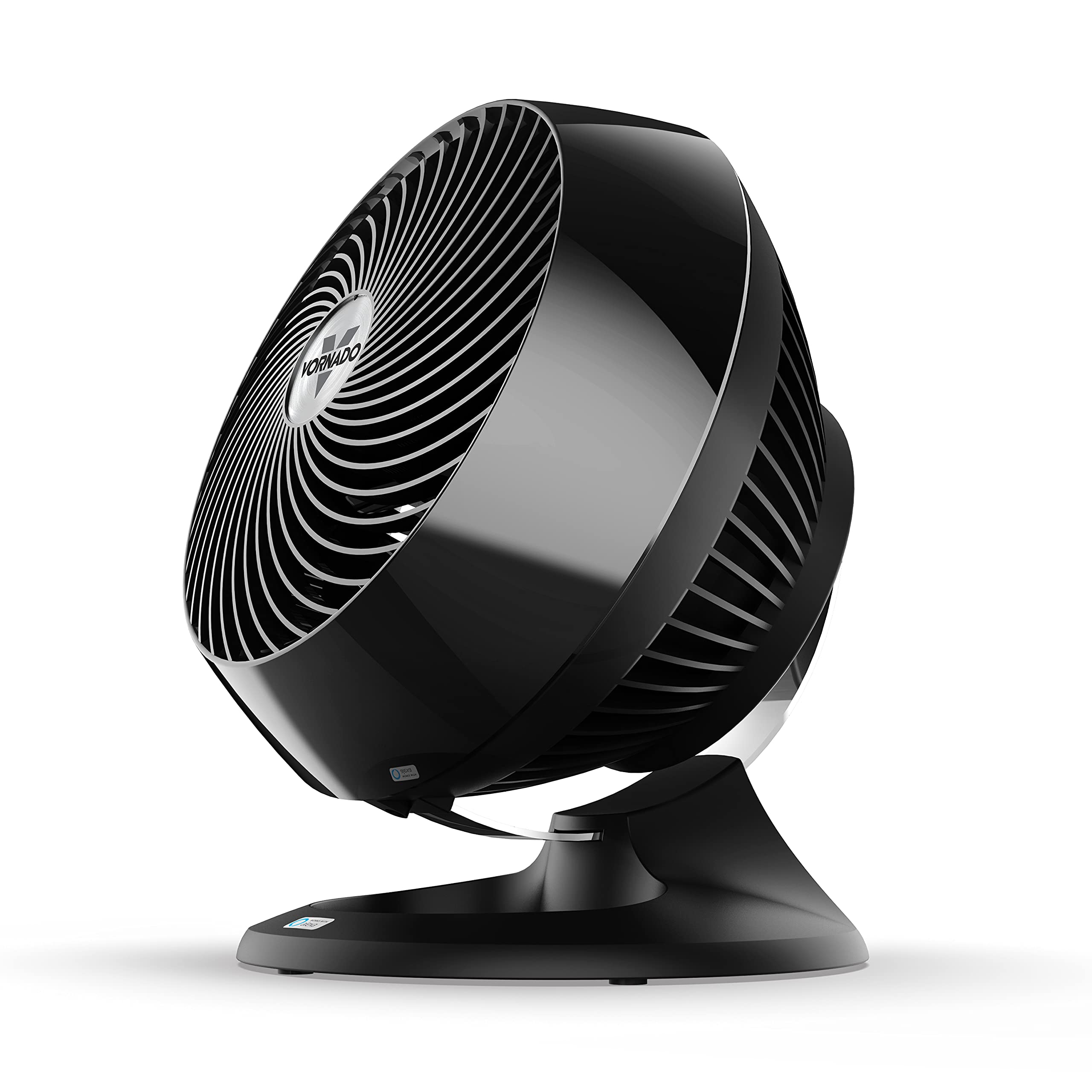Vornado 660 AE Large Whole Room Air Circulator Fan with 4 Speed Settings, Works with Alexa, Chrome Glide Bar for Directional Air