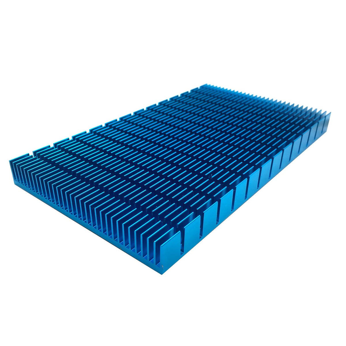 Aluminum Heat Radiator Heatsink Cooling Fan 150X85X12Mm Blue Tone