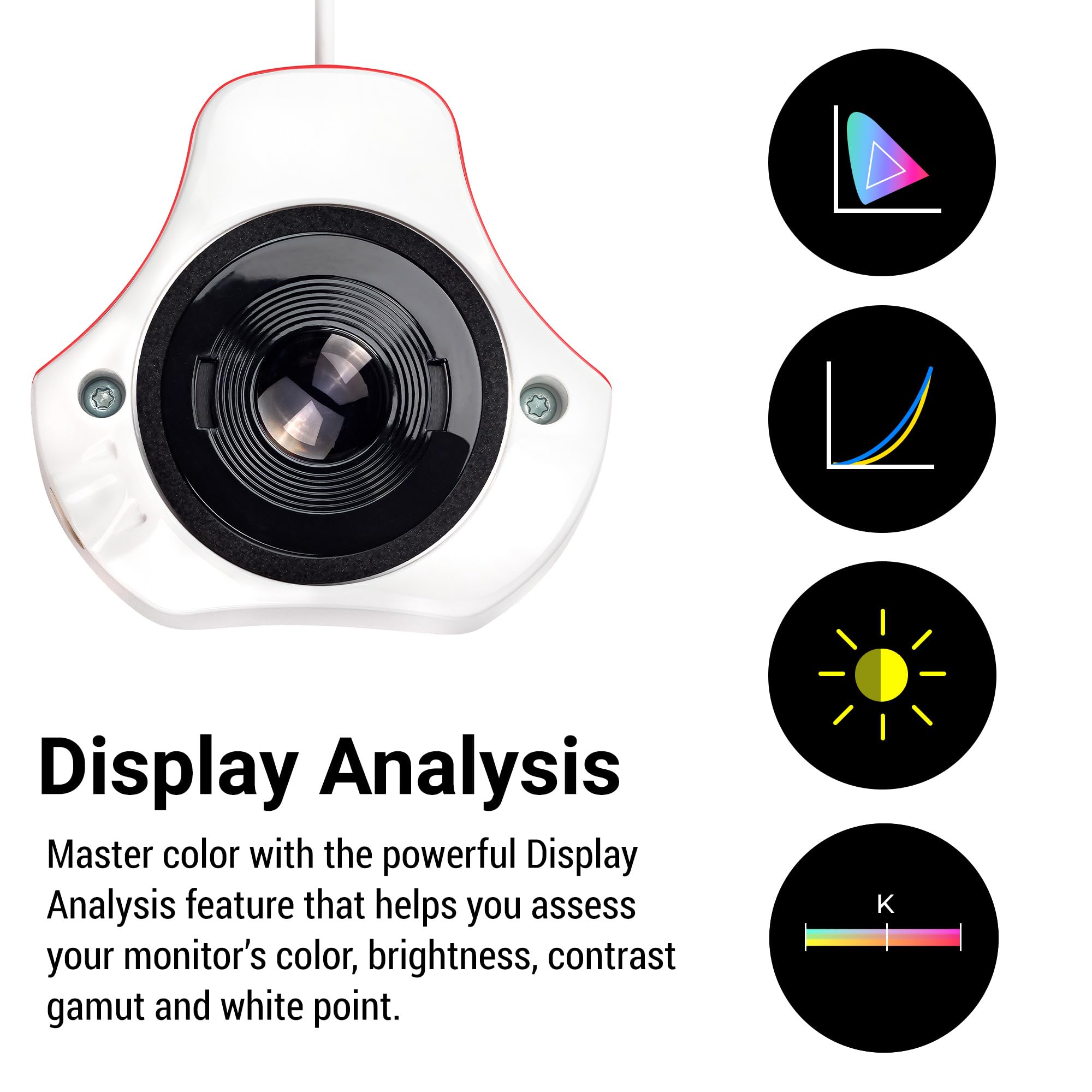 2024 Version Datacolor Spyder Monitor Calibration Tool: Ensures Accurate & Consistent Color For Photos & Online Content