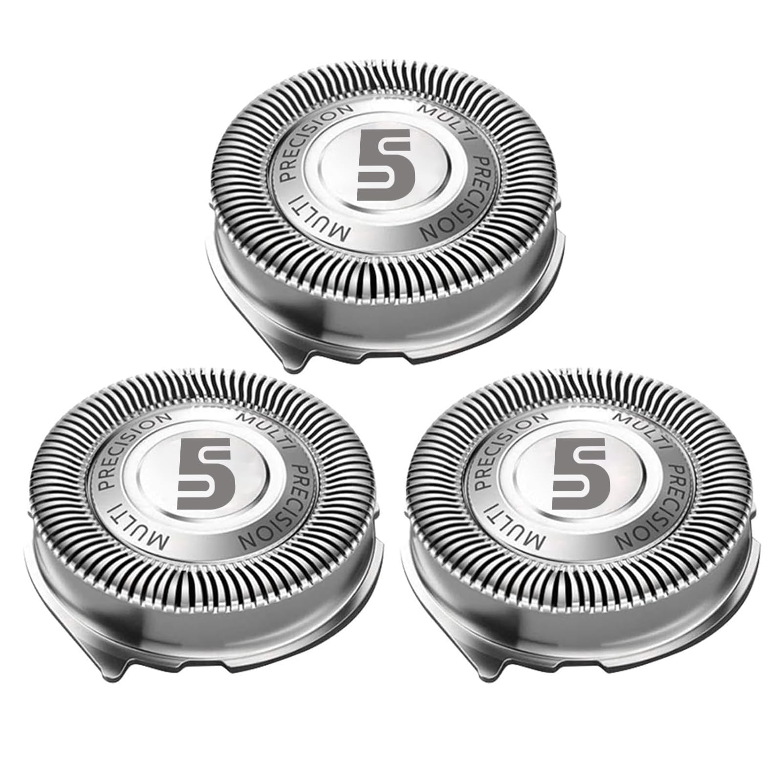 Sh50 Replacement Heads For 5000 Shavers S5160, S5210, S5205, And S5370, 3 Pc Pack