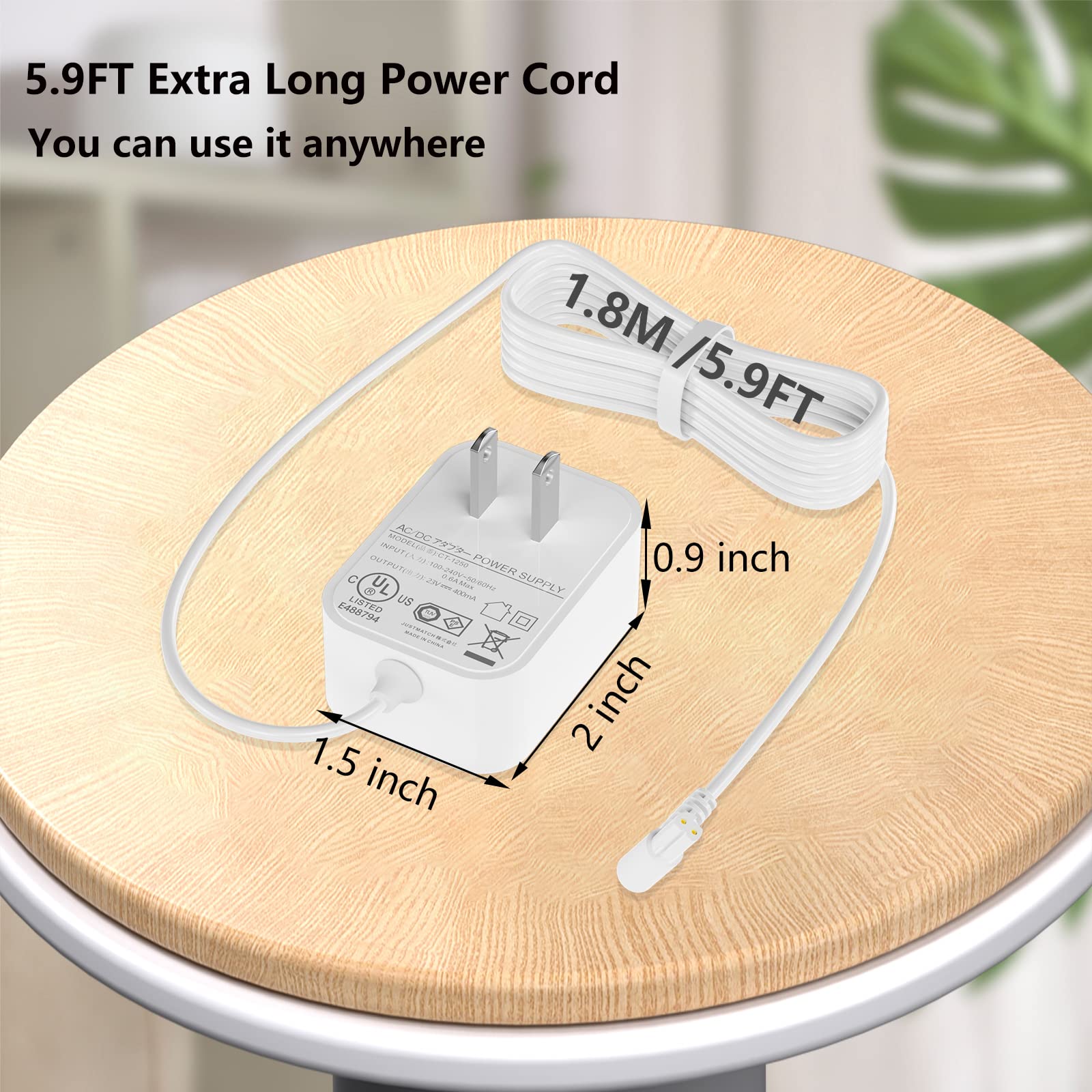 Fgieu 23V Charger Replacement For Black And Decker Vacuum N511997 90602523 04 Black+Decker S010Qu2300040 Hhvk515Jp07Apb Hhvk515J