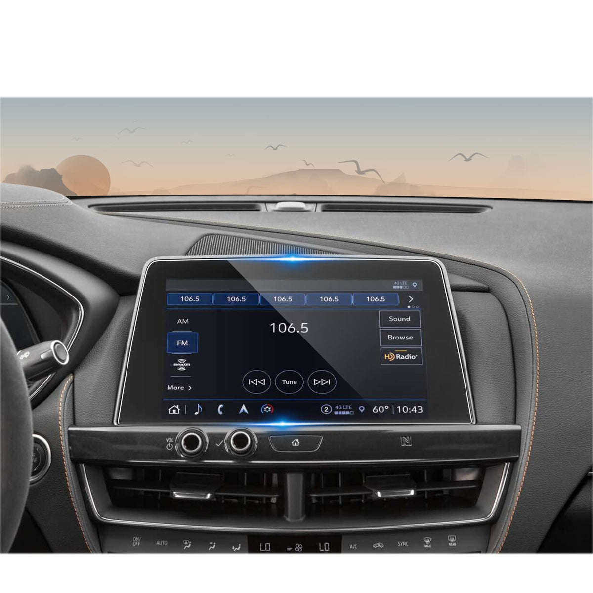 Cdefg For Cadillac Ct5 2024 Accessories Screen Protector Luxury Premium Sport Ct5-V Blackwing Touch Screen Cover For Ct5 2024 2023 2022 2021 2020 10' Tempered Glass