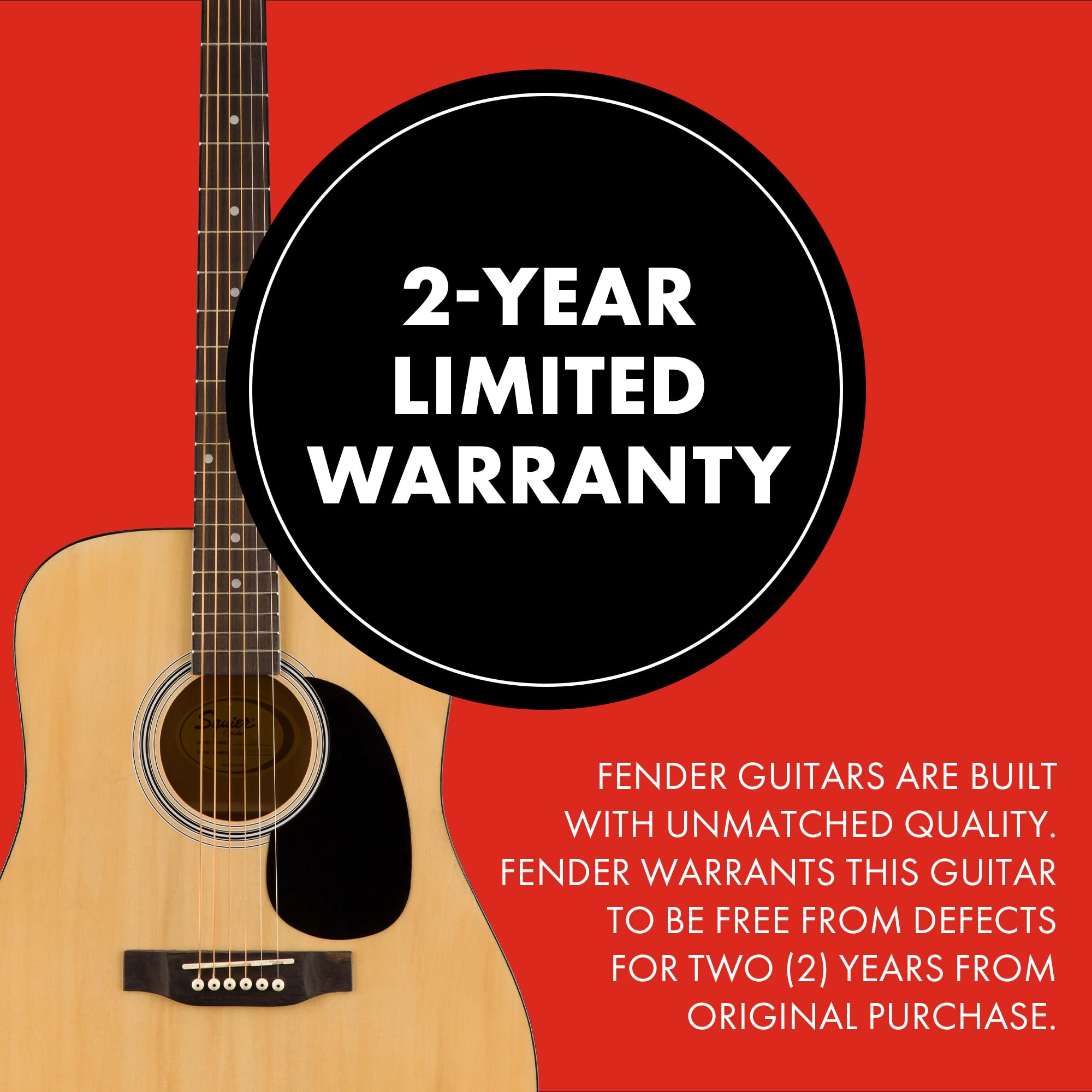 Squier By Fender Sa 150 Dreadnought Acoustic Guitar   Natural