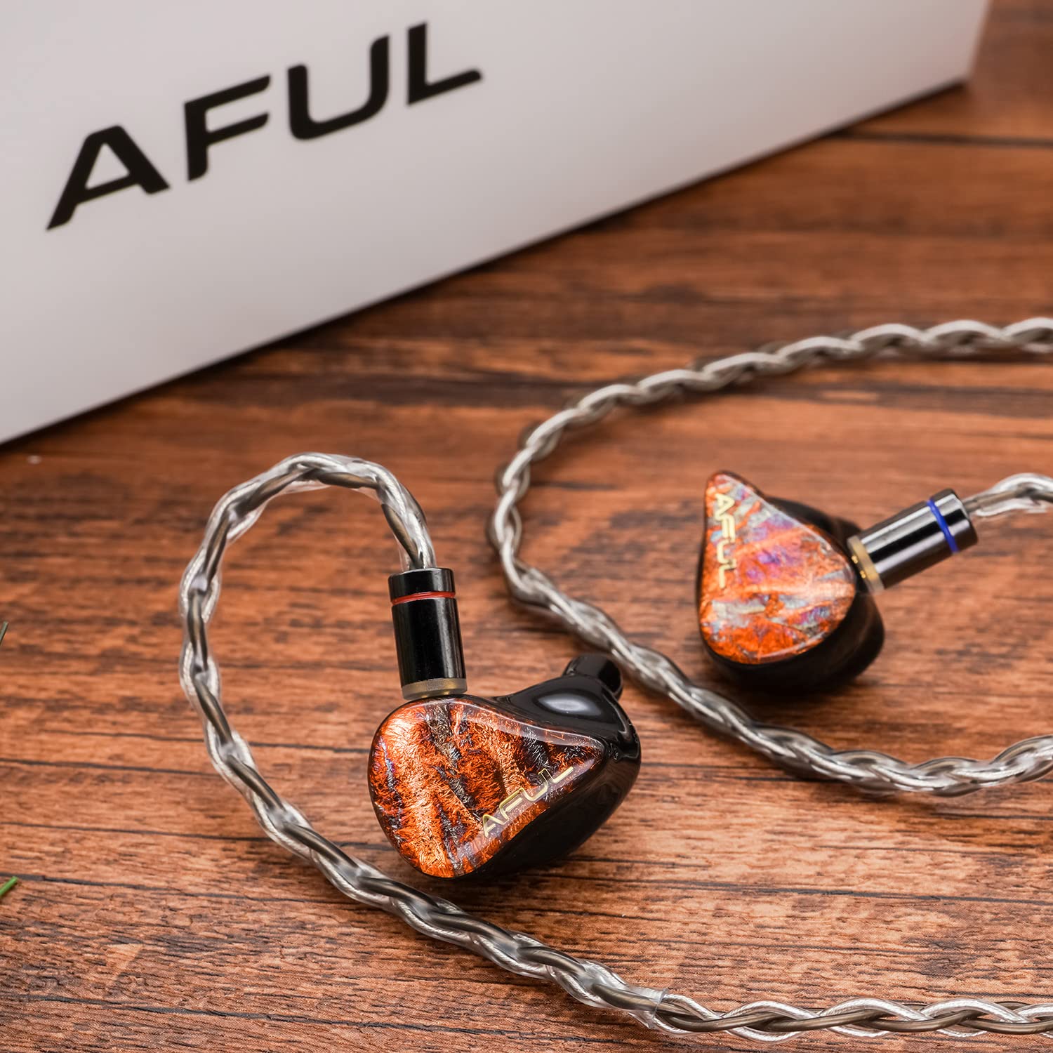 Aful Acoustics Performer 5 Hybrid Drivers In Ear Monitors, 1Dd + 4Ba In Ear Earphones Iems (Aful Performer 5)