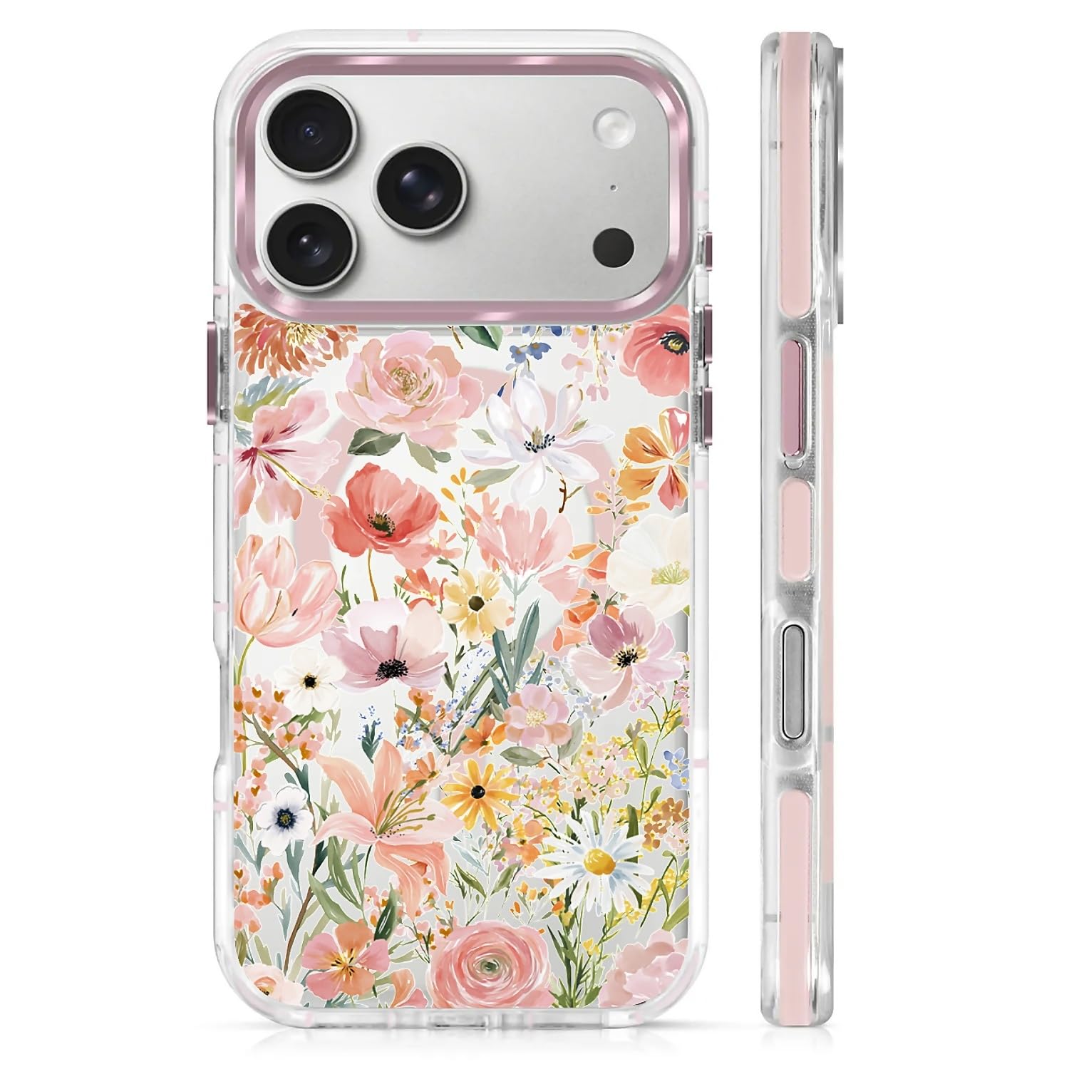 COTAIL Clear Magnetic Case for iPhone 17 Pro Max, Slim Anti-Yellow Transparent Cover, Military Grade Protection, Phone Cases for