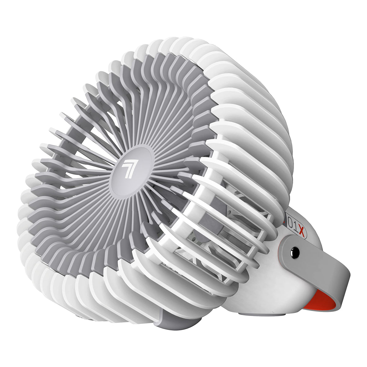 Sharper Image Refresh 01X Rechargeable Personal Fan, White
