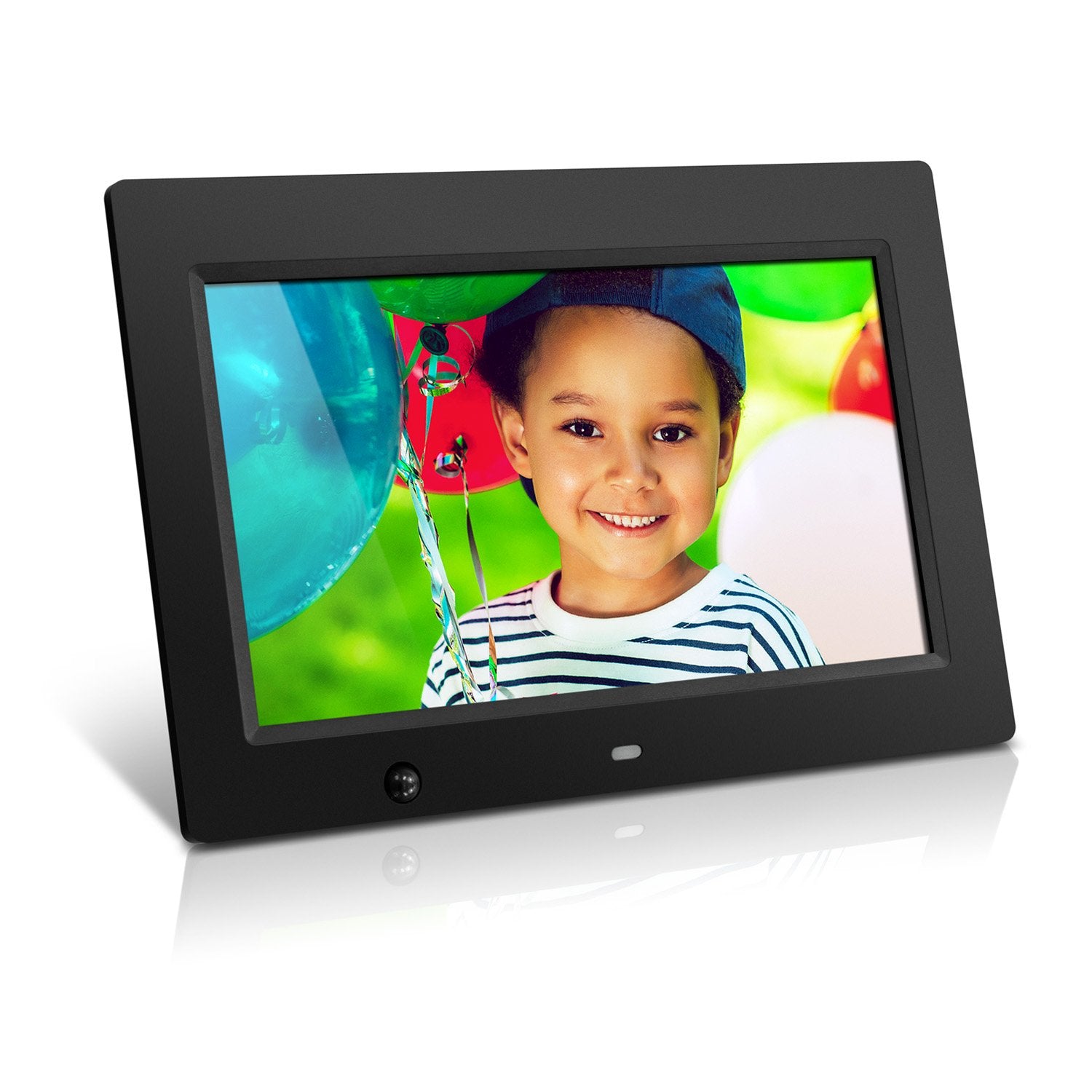 Aluratek Admsf310F 10 Inch Digital Photo Frame With Energy Efficient Motion Sensor 4Gb Built In Memory (Black)