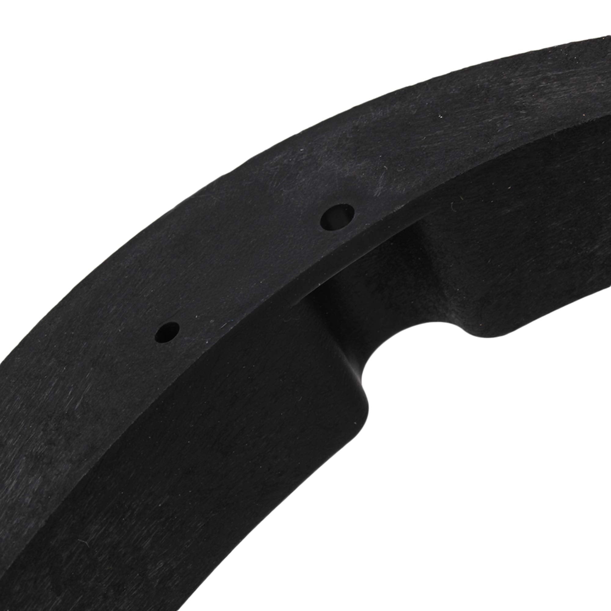 Rdexp Black 46' X 9' Solid Universal Speaker Adapter Mount 1' Depth Ring Adapter For Car Sound Tool Set Of 2