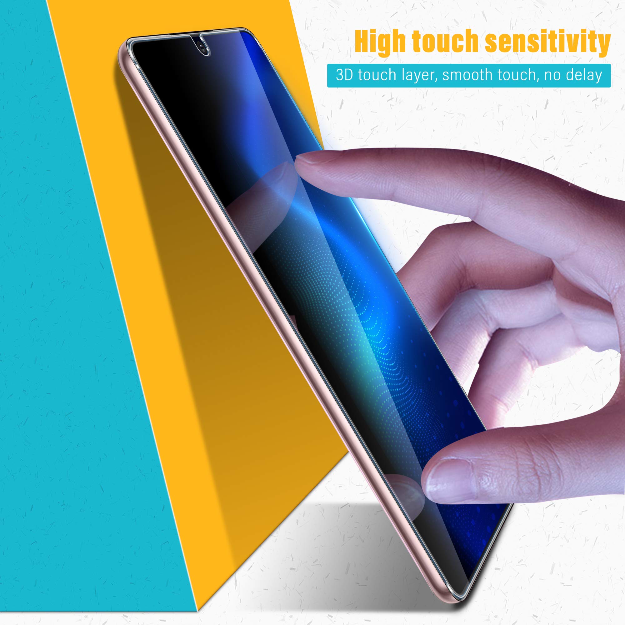 Uniqueme [ 2+2 Pack Compatible With Samsung Galaxy S21 Plus / S21+ 5G   6.7 Inch Tempered Glass + Camera Lens Protector Screen P