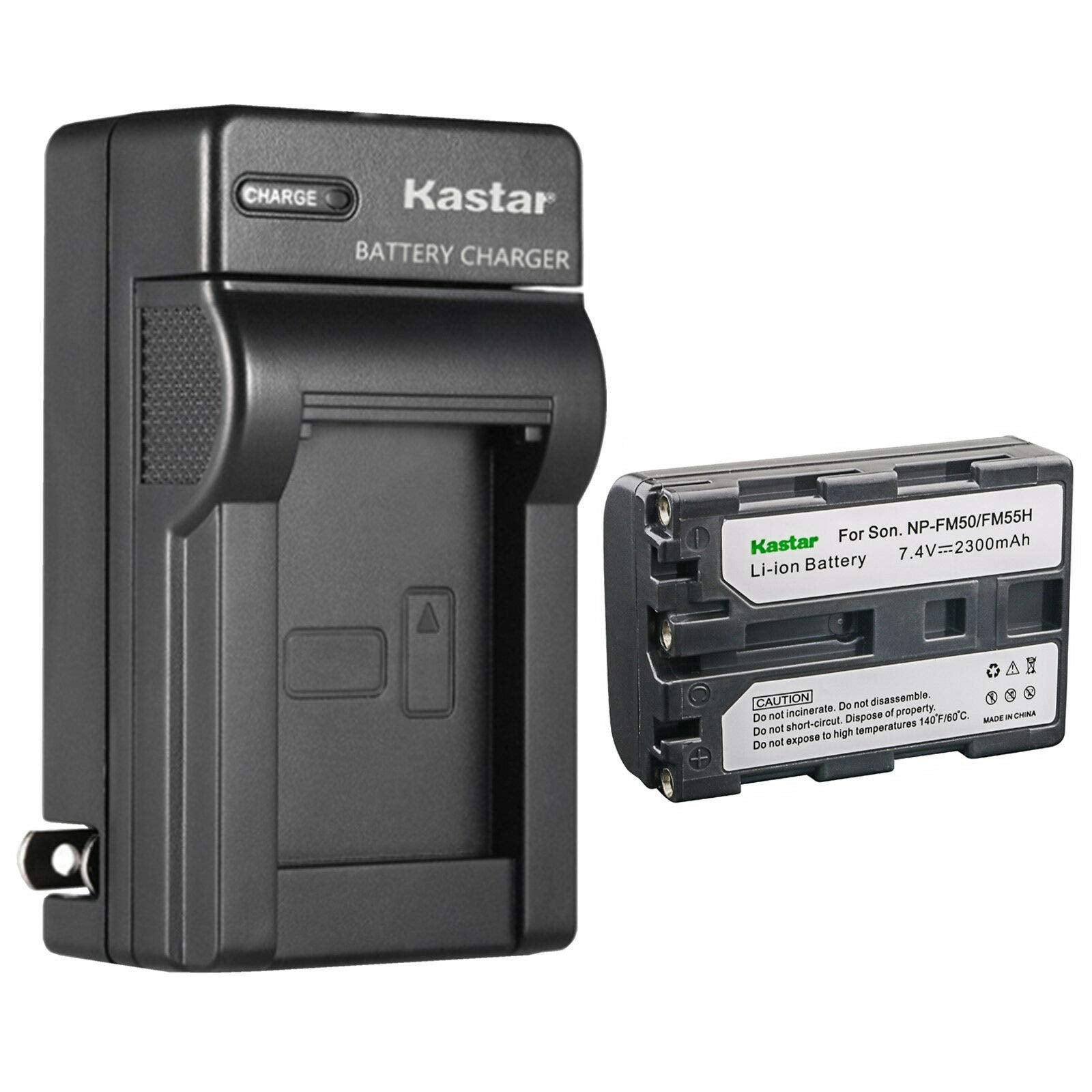 Kastar 1-Pack Battery and AC Wall Charger Replacement for Sony DCR-PC9, DCR-PC100, DCR-PC101, DCR-PC103, DCR-PC104, DCR-PC105, D