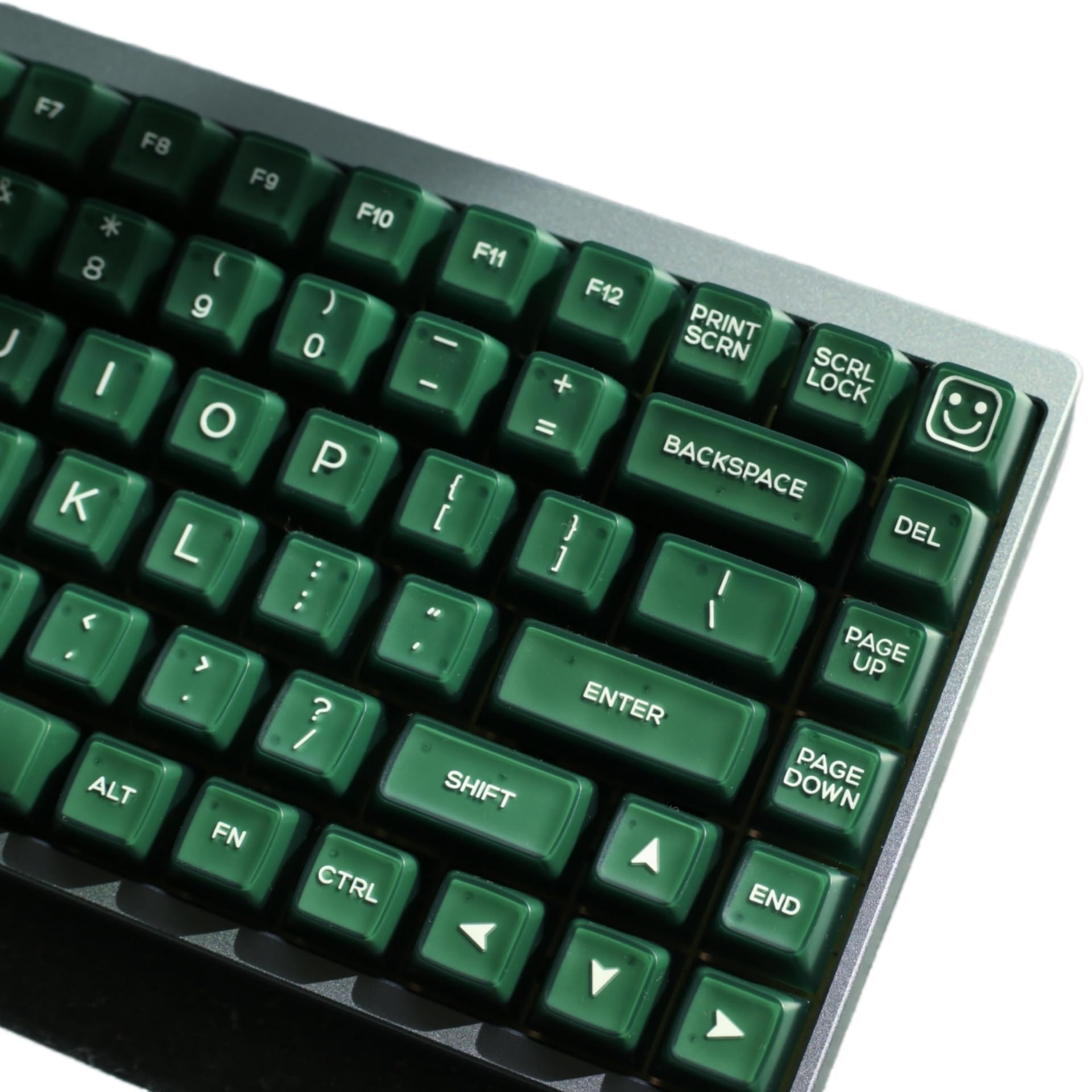 Redqin Keycaps   Emerald Jade Keycap Double Shot Pbt Keycaps Rsa Profile Shine Through Keycaps Translucent Custom Keycaps Set Fo