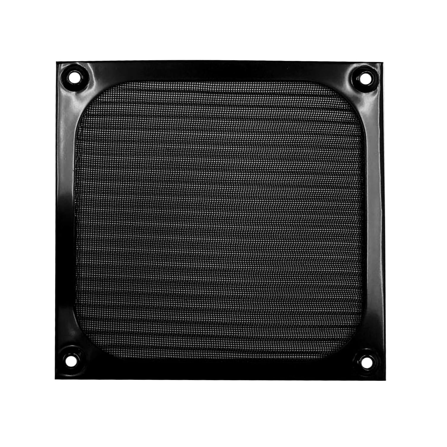 120Mm Aluminum Fan Filter Grill Black
