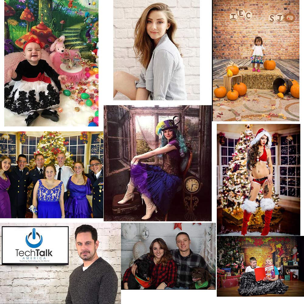 Ouyida 5X7Ft Halloween Theme Pictorial Cloth Customized Photography Backdrop Background Studio Prop Tp17A