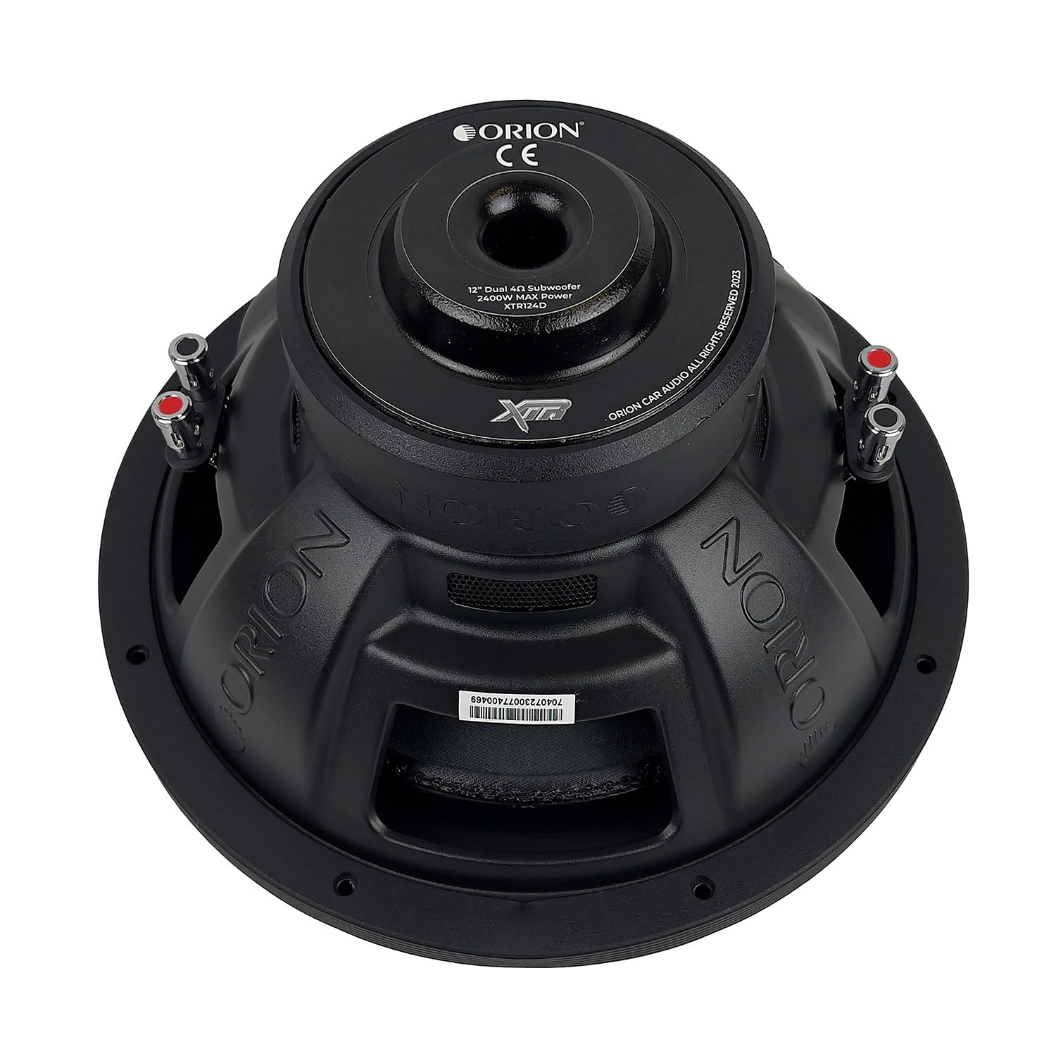 Orion Xtr Subwoofer Dvc 4 Ohm Max Music Power Watts Subwoofer Black Speaker Car Stereo Bass Woofers (Xtr124D, 12 Inch   Dvc 4 Oh