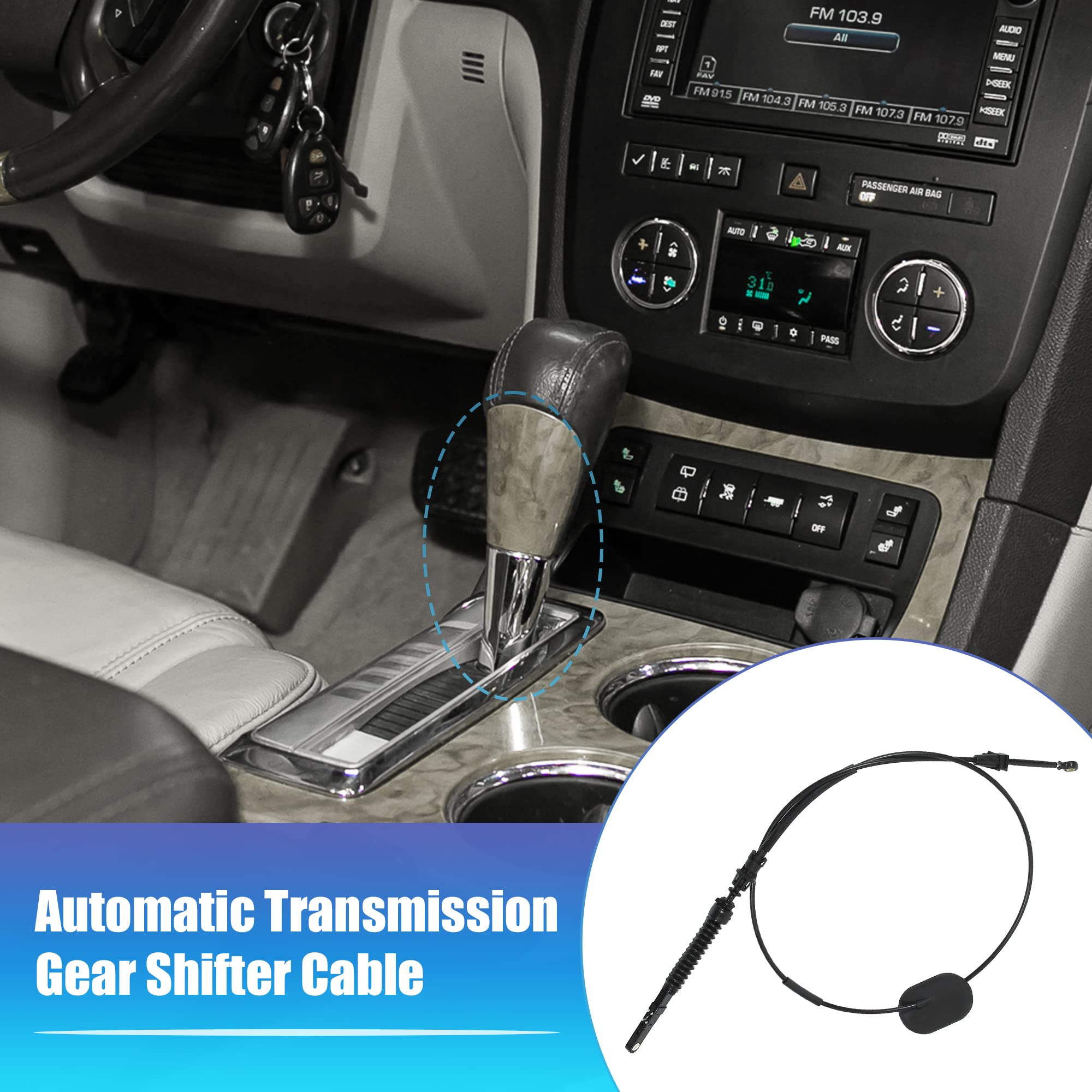 X Autohaux Automatic Transmission Gear Shifter Cable For Chevrolet Trailblazer Ssr For Gmc Envoy For Buick Rainier For Oldsmobil