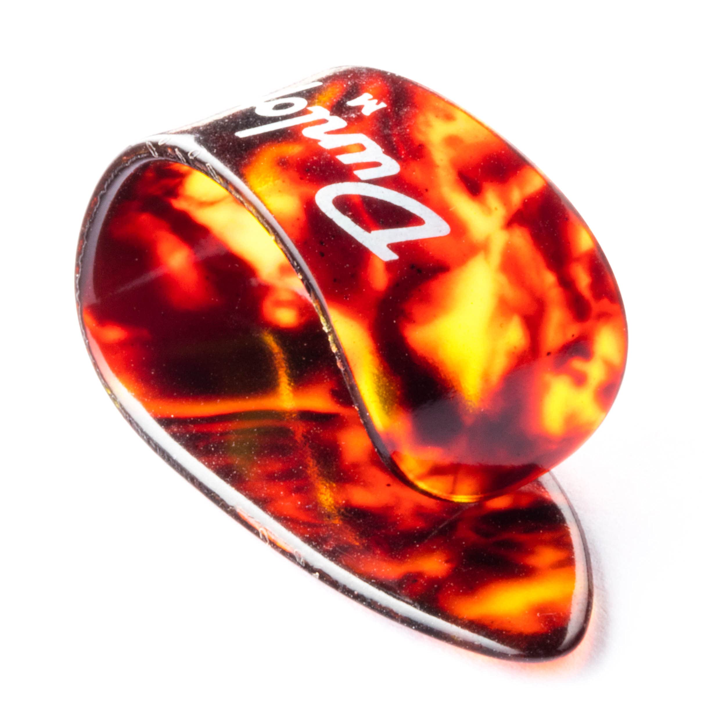 Jim Dunlop 9022R Shell Plastic Thumbpicks, Medium, 12/Bag