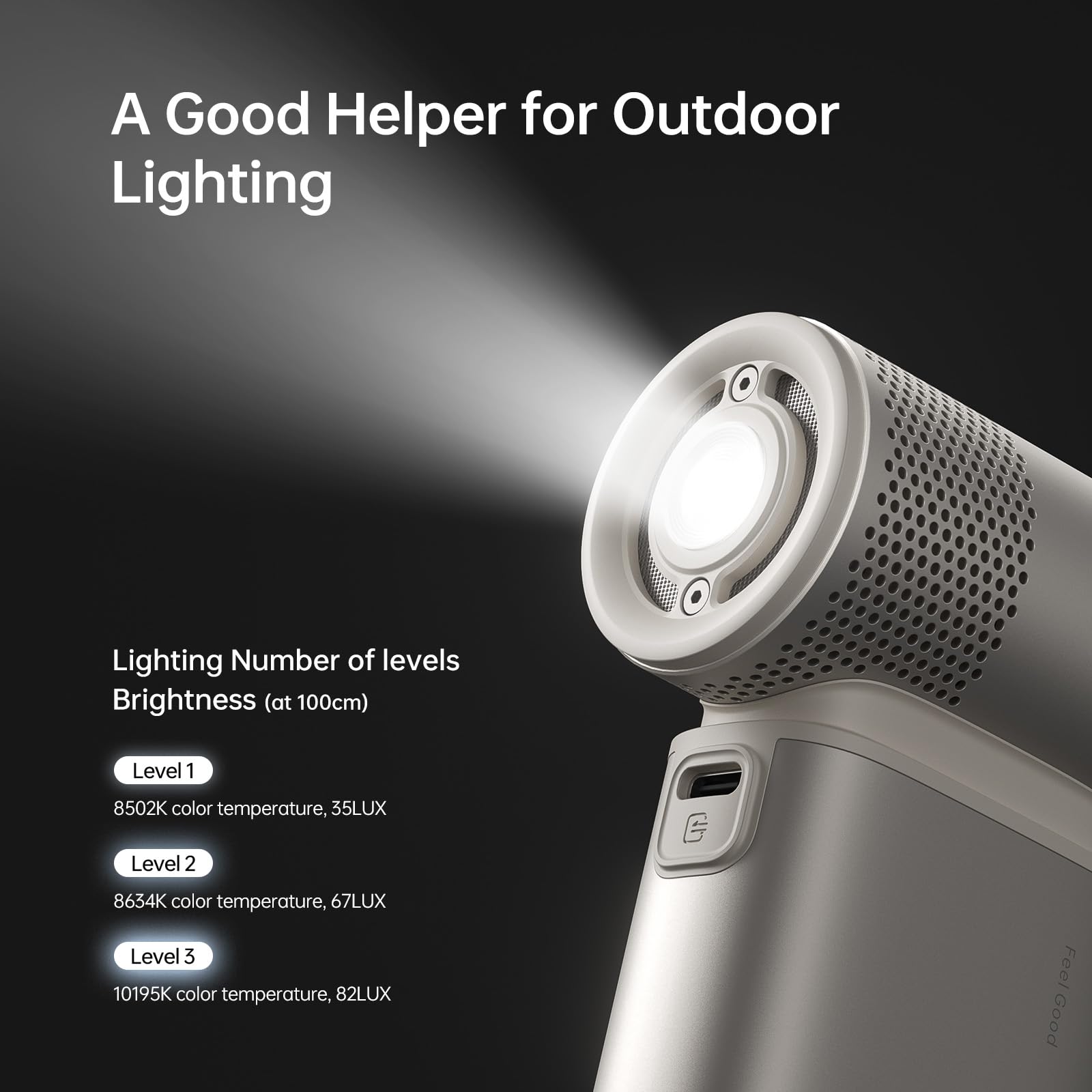 Jisulife Portable Handheld Fan Ultra2, 9000Mah Max 25 Hrs, 5 In 1, 100 Speed Turbo Fan Rechargeable 18W Power Bank With Flashlig