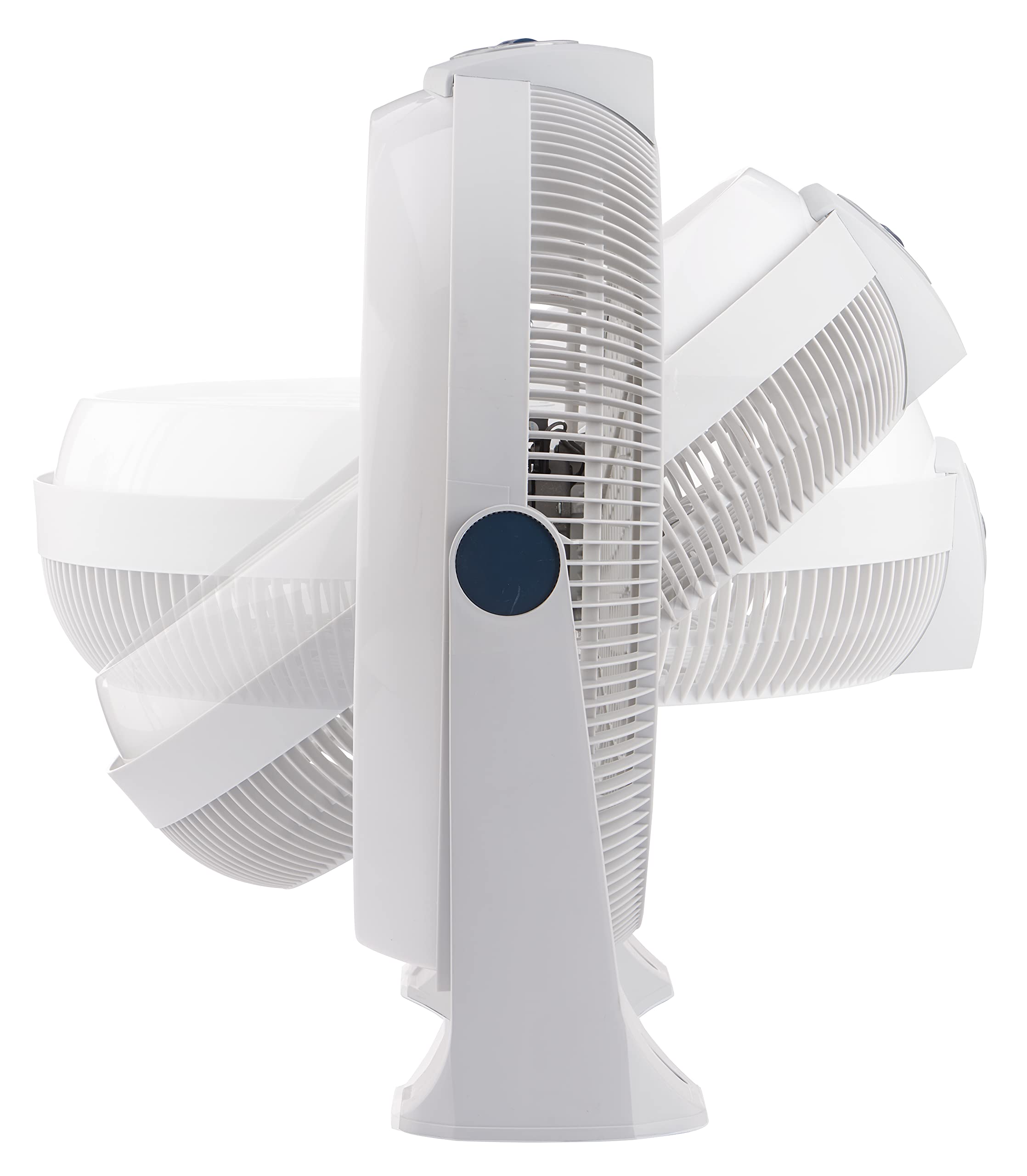 Lasko 20 Inches 3 Speed Cyclone Air Circulator Portable Full Tilt Floor Or Wall Mount Pivoting Fan For Large Rooms And Office, White