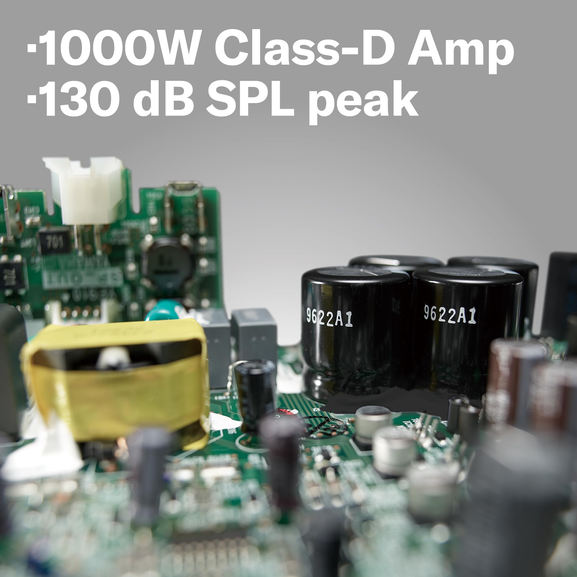 Yamaha Dhr Series Powered Speaker, 1000W, 12 Lf 1.4 Hf Plywood Enclosure And Integral Rigging