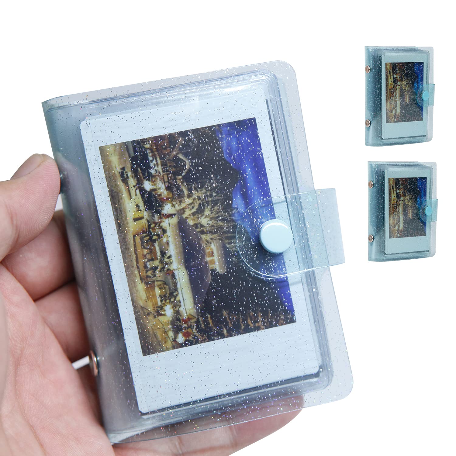 2Packs 36 Pockets 2X3 Small Photo Album For Fujifilm Instax Mini 12 11 9 8+ 8 7S 99 90 70 50S 40 26 25 Camera, Polaroid Snap, Z2