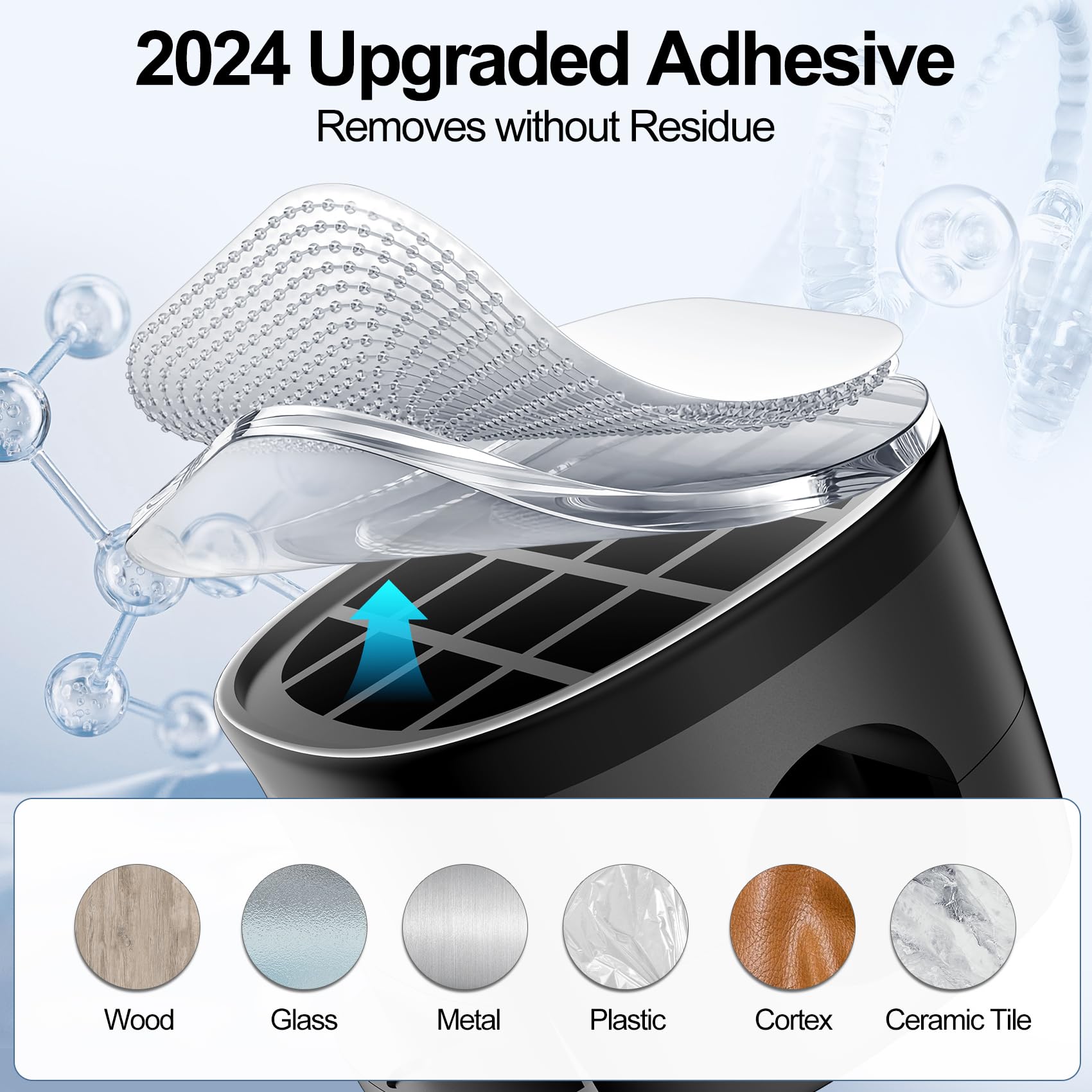 ?????????? ???????????????? Magnetic Cable Clips & Silicon Cable Ties,Cord Holder[ Cable Smooth Adjustable Desk Organizer],Under