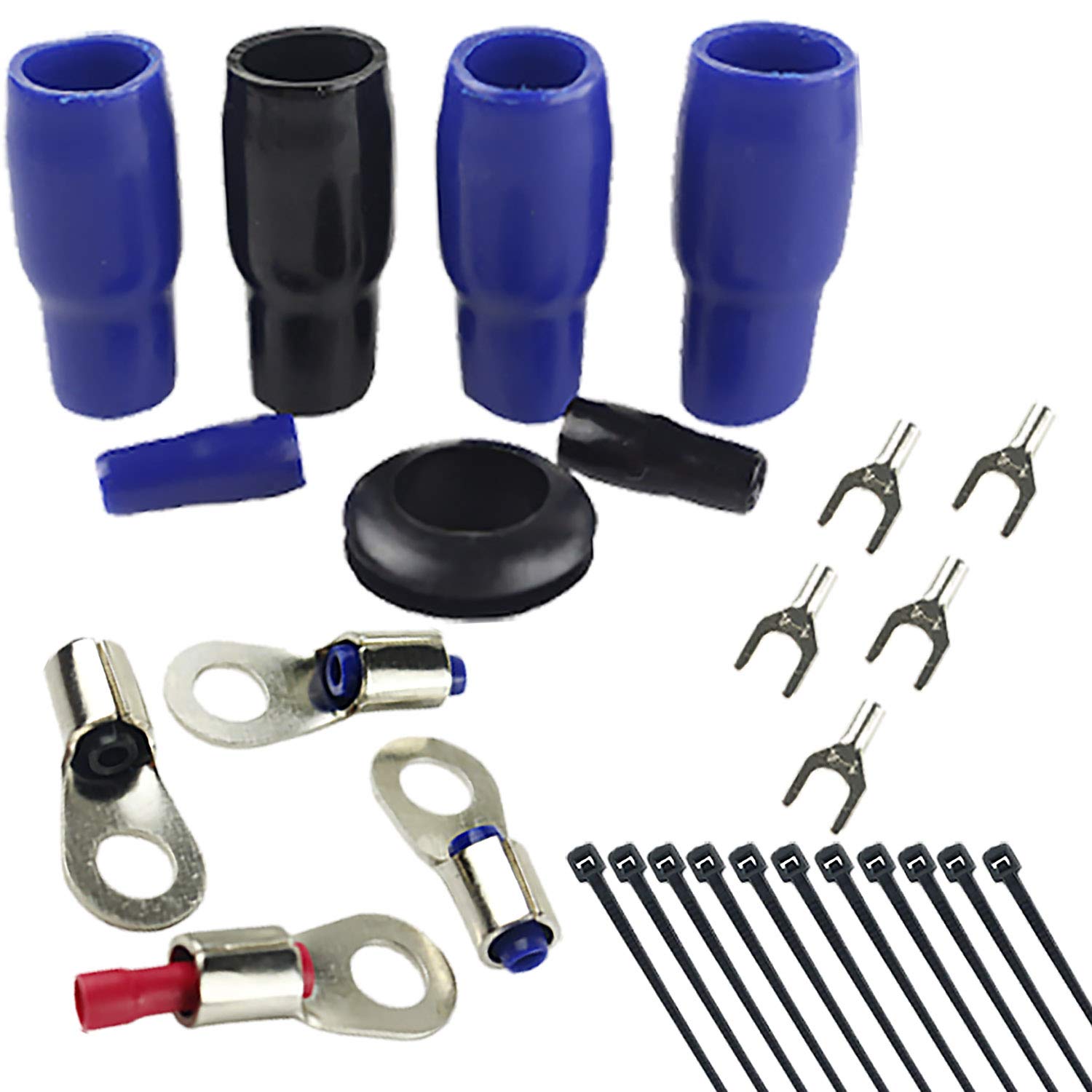 Raptor By Metra Electronics Bulk Series 4 Gauge Amp Kit   R2Ak4