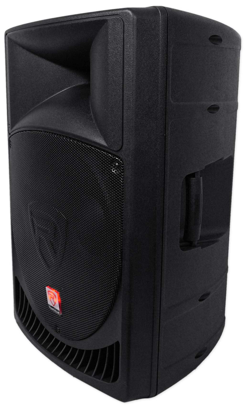 Rockville Rpg15 15'' Professional Powered Active 1,000W 2 Way Dj Pa Speaker+Stand