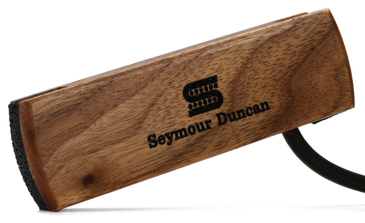 Seymour Duncan Sa 3Sc Woody Sc Acoustic Soundhole Pickup   Walnut Single Coil
