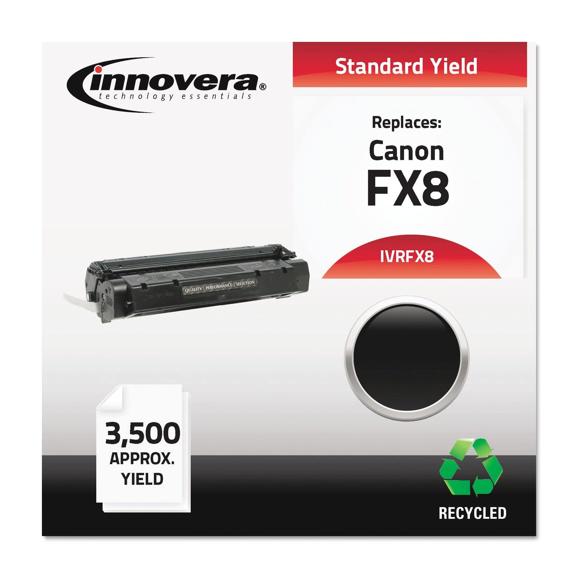 Innovera Remanufactured Black Toner, Replacement For Fx 8 (8955A001Aa), 3,500 Page Yield