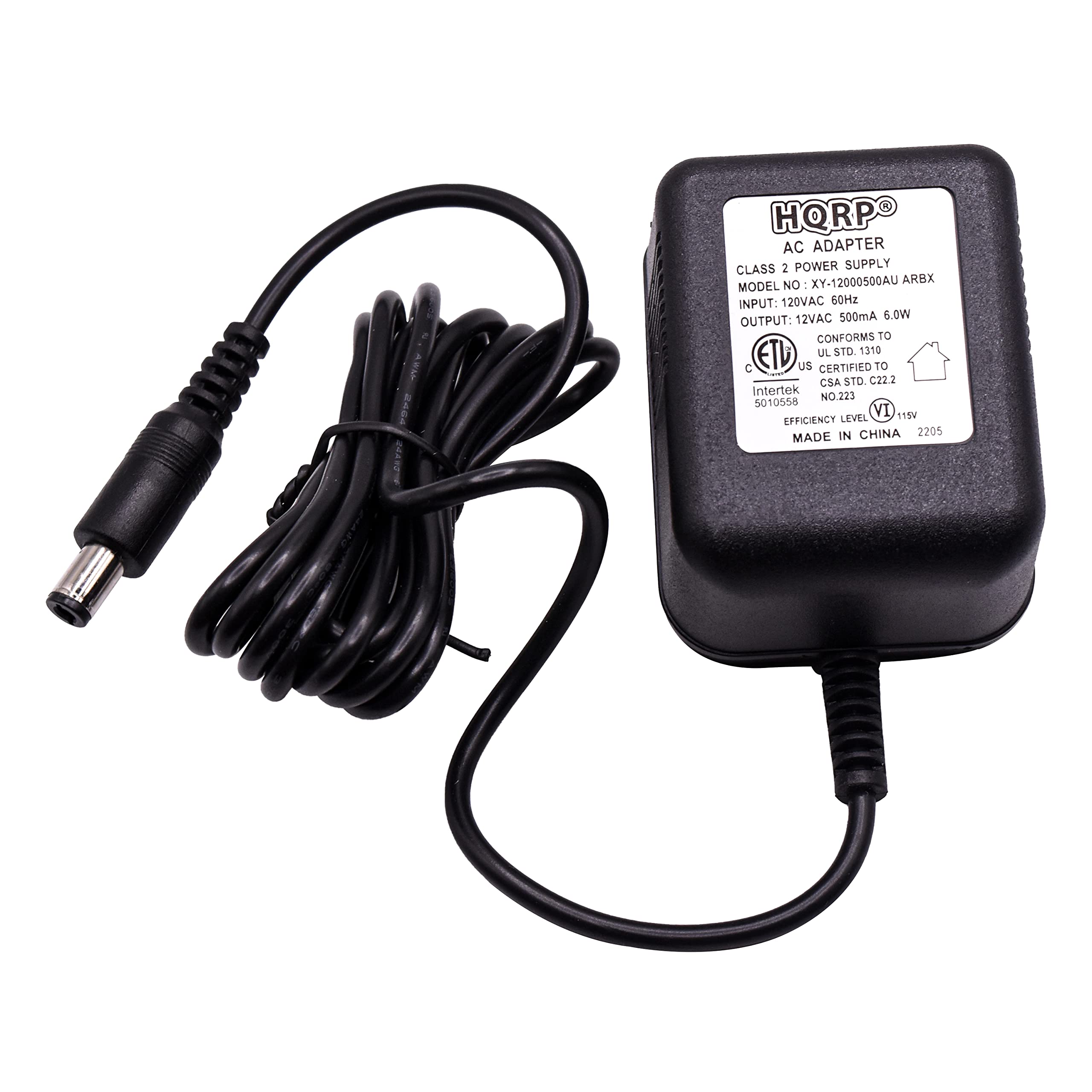 Hqrp Ac Adapter Compatible With Roland Bra 120 Cl 50 Ds 330 Eh 50 Ge 21 Dl 50 Dr 660 Gr 09 Jx 1 Spd 11 Spd 20, Power Supply Cord