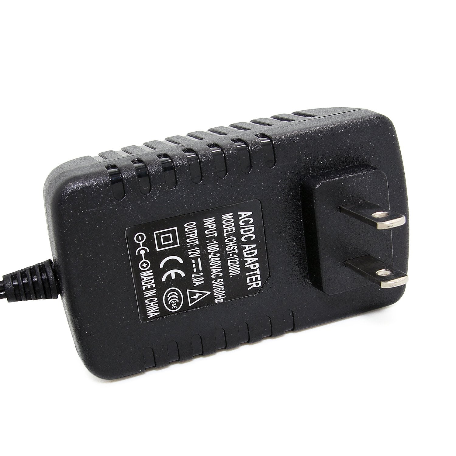 Revotech Dc 12V 2A Us Plug Power Adapter, Ac Dc Adapter Output 12V 2A For Cctv Camera Ip Cctv Surveillance Camera System, 0.9 Meter Ac To Dc Power Cord, Input 100 To 240V 50/60Hz