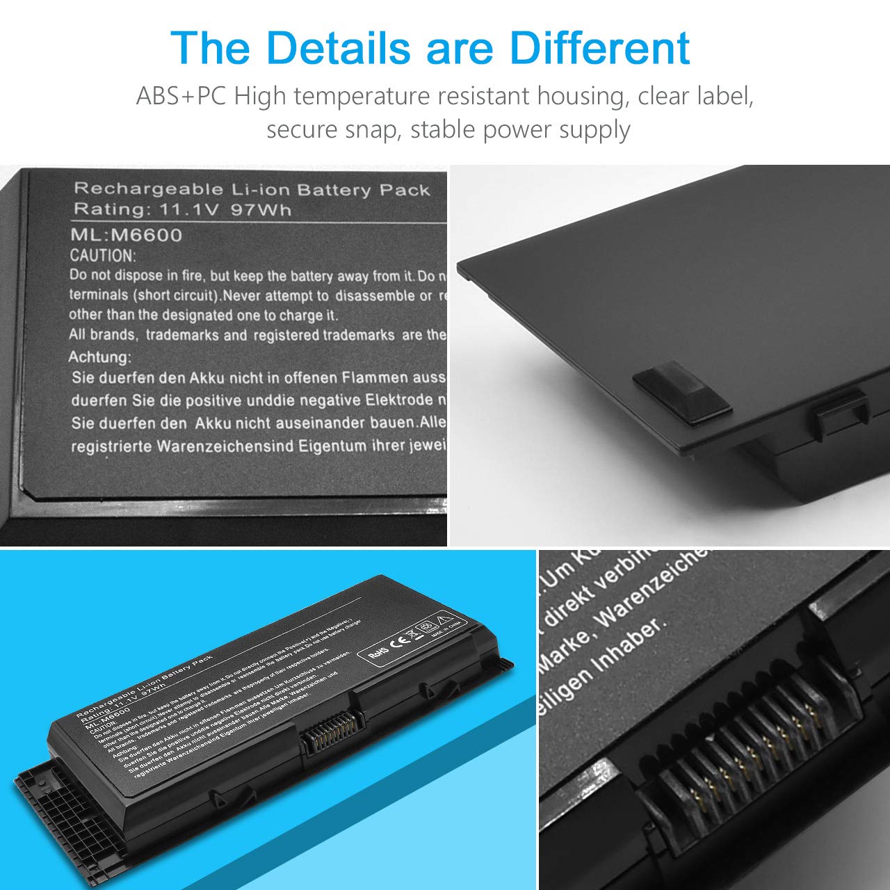 Lqm 11.1V 97Wh 9 Cell New Laptop Battery For Dell Precision M4600 M4800 M6600 M6700 M6800 Pn:Fv993 Fjj4W Pg6Rc 7Dwmt Jhyp2 K4Rdx