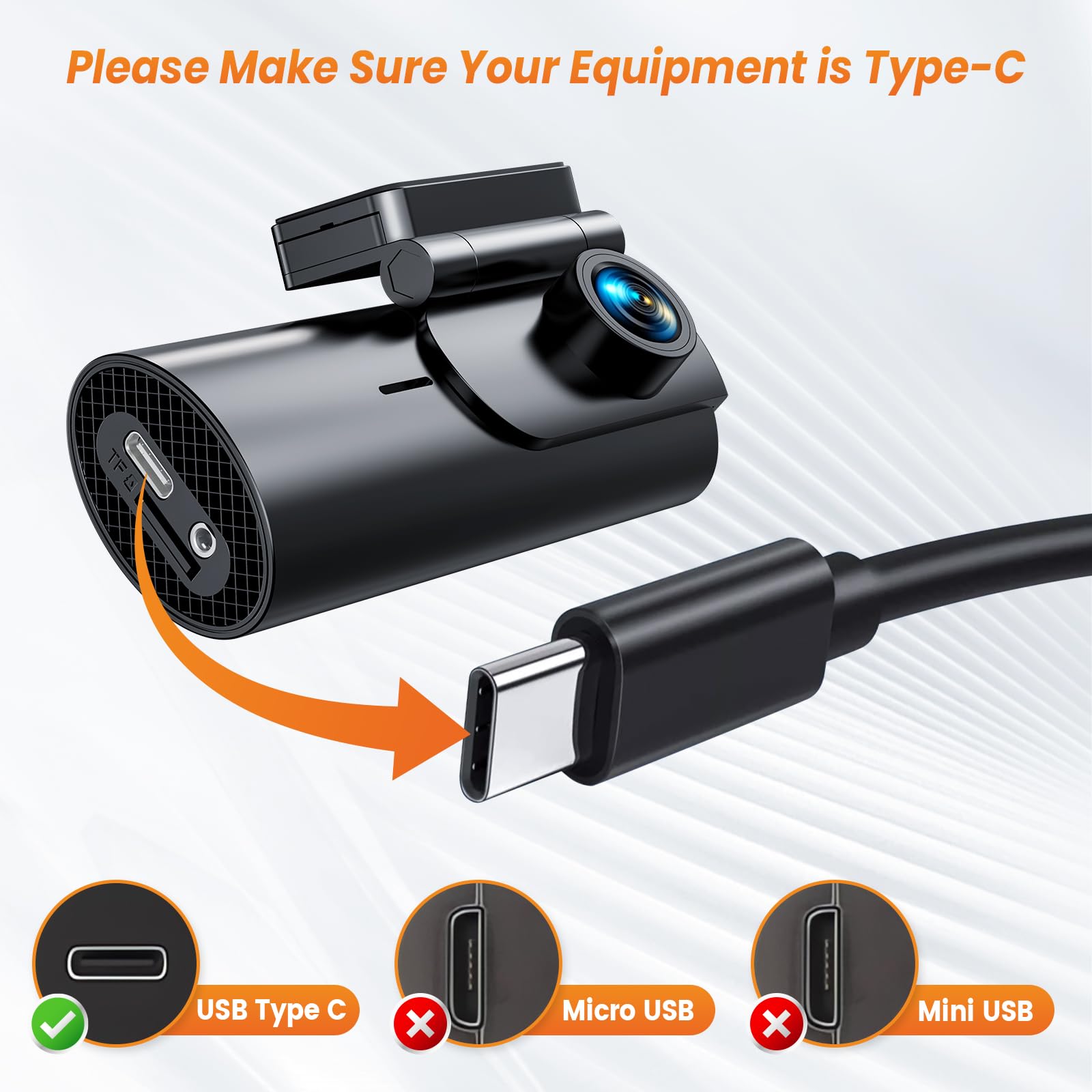 Gku Dash Cam Hardwire Kit, Acc Hard Wire Car Camera Charger Cable Kit 12V  24V To 5V Car Dash Camera Charger Power Cord With Bat