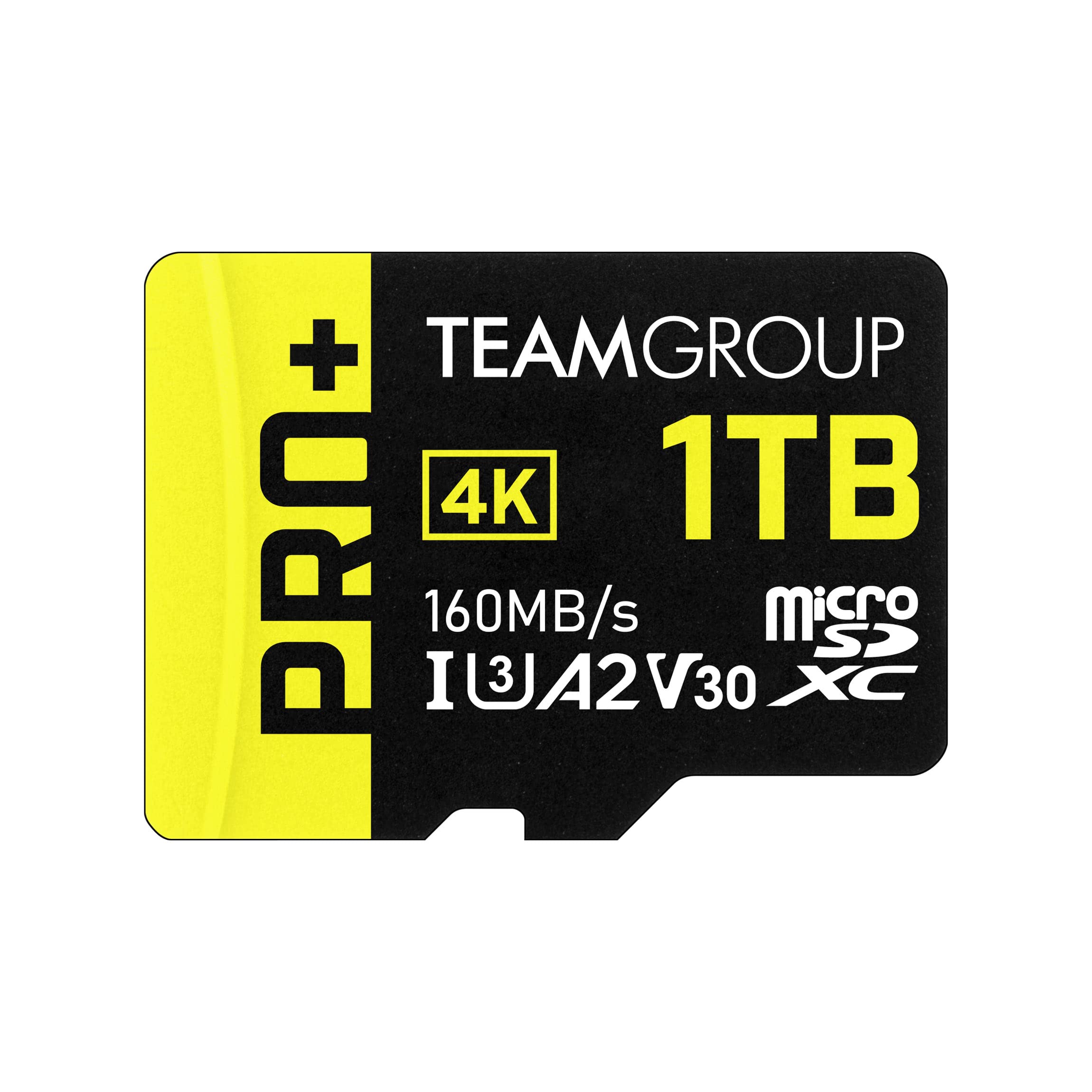 Teamgroup A2 Pro Plus Card 1Tb Micro Sdxc Uhs I U3 A2 V30, R/W Up To 160/110 Mb/S For Nintendo Switch, Steam Deck, Gaming Device